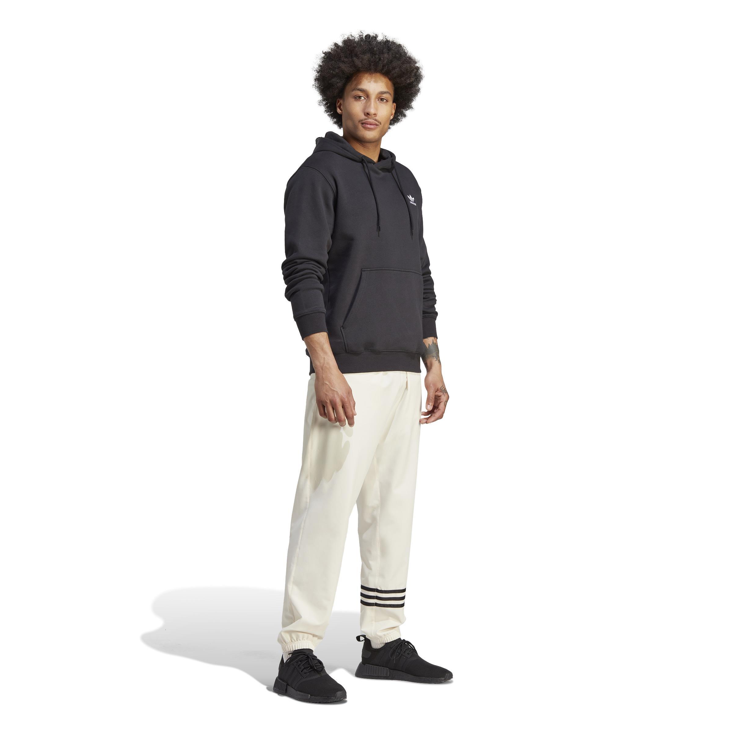 Trefoil Essentials Hoodie, Black, A901_ONE, large image number 14
