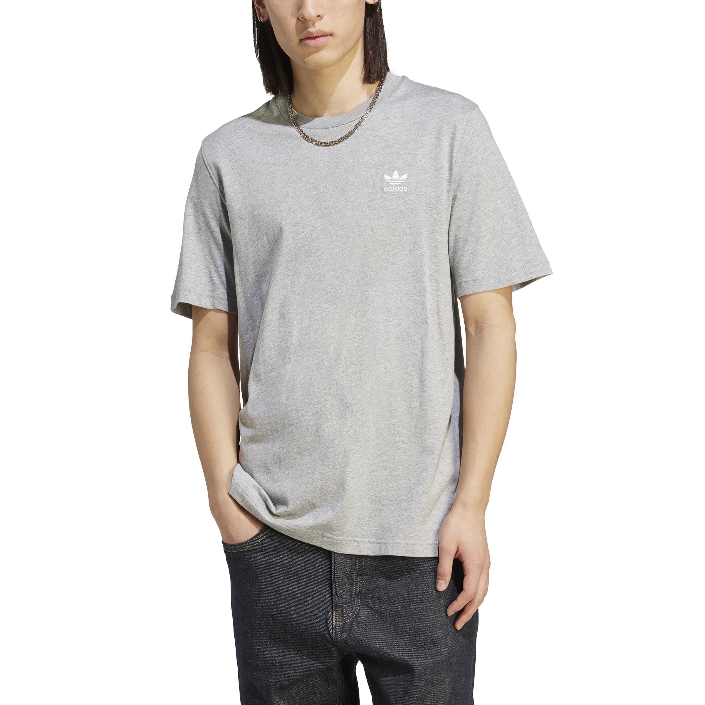 Trefoil Essentials T-Shirt, Grey, , large image number 2