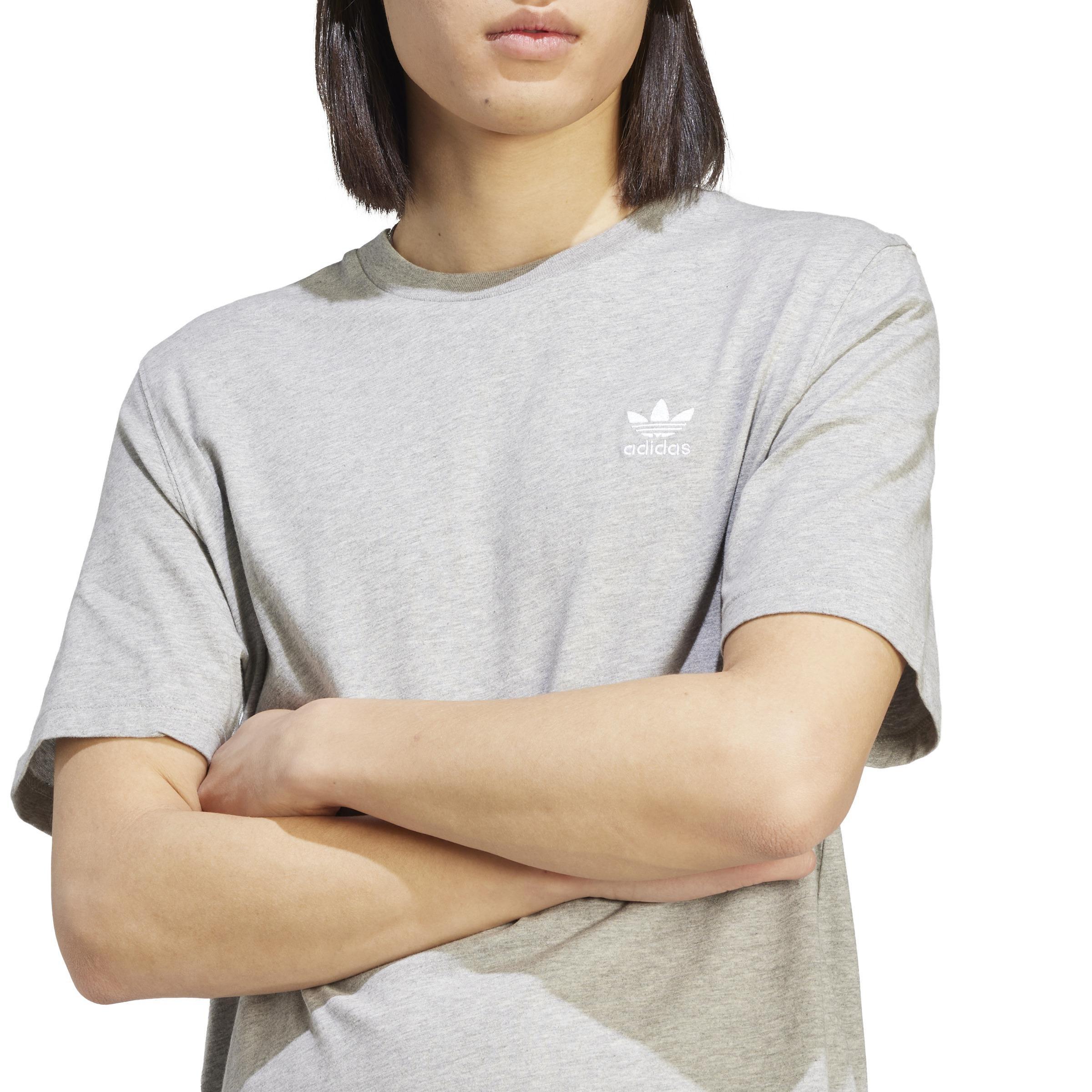 Trefoil Essentials T-Shirt, Grey, , large image number 5