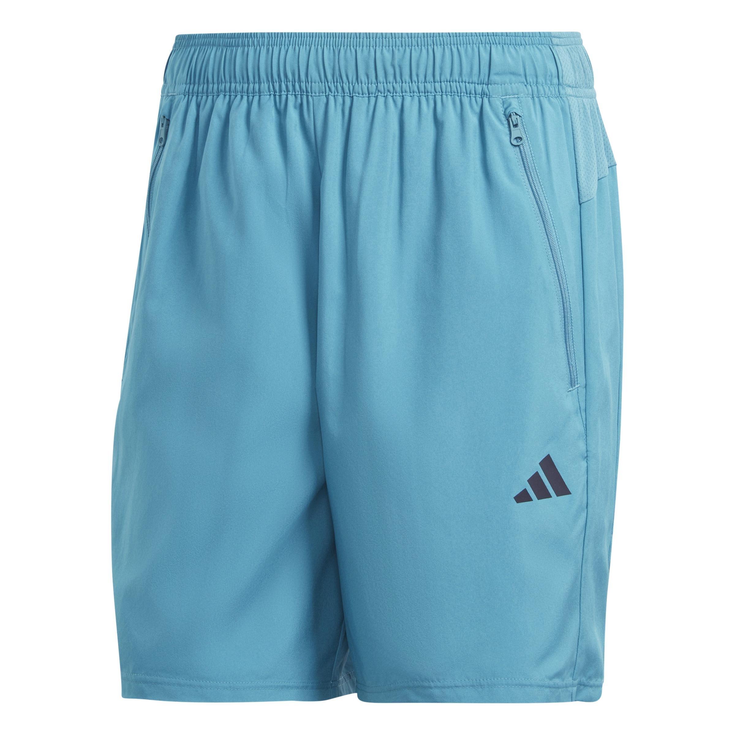 Train Essentials Woven Training Shorts, Turquoise, A901_ONE, large image number 1