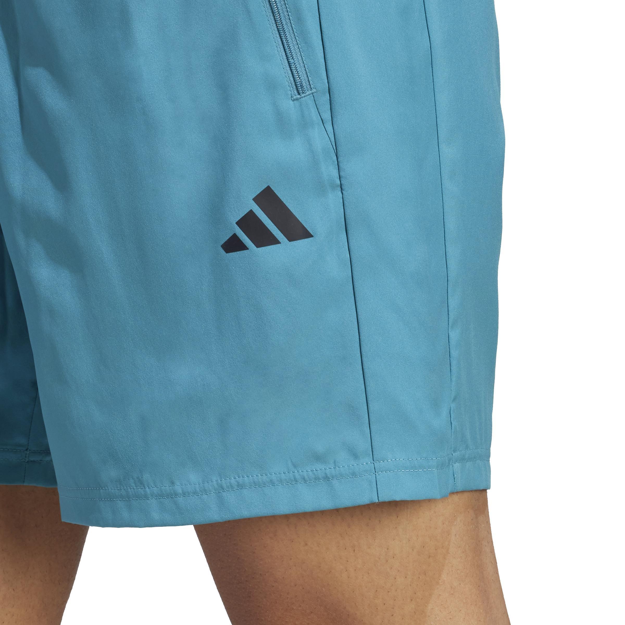 Train Essentials Woven Training Shorts, Turquoise, A901_ONE, large image number 3