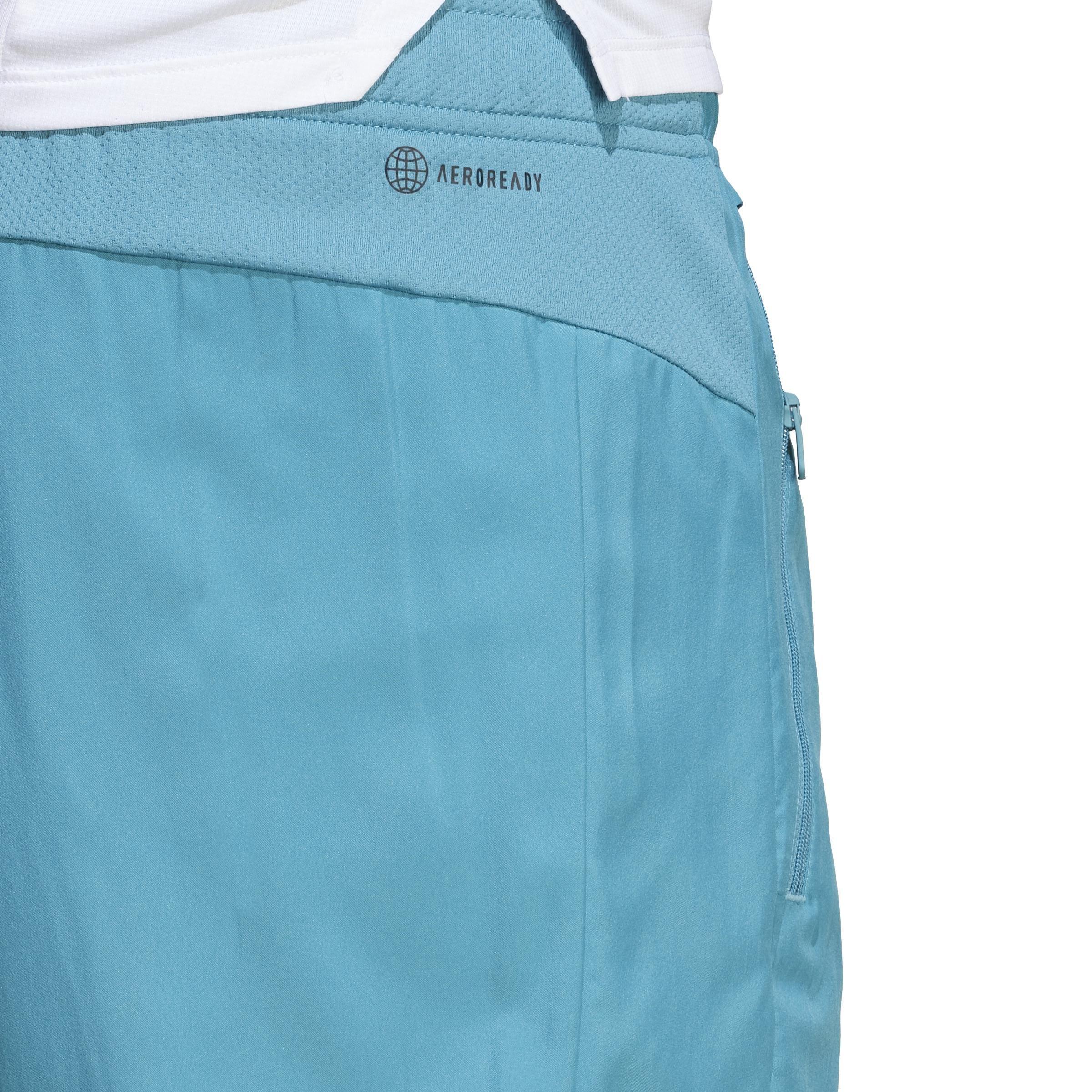 Train Essentials Woven Training Shorts, Turquoise, A901_ONE, large image number 4