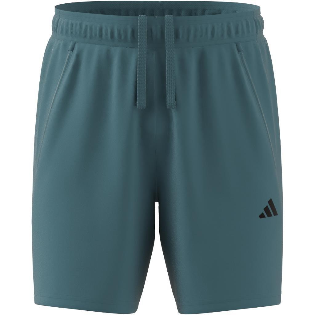 Train Essentials Woven Training Shorts, Turquoise, A901_ONE, large image number 5