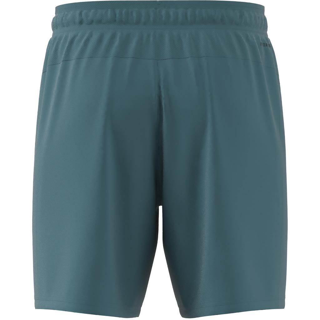 Train Essentials Woven Training Shorts, Turquoise, A901_ONE, large image number 6