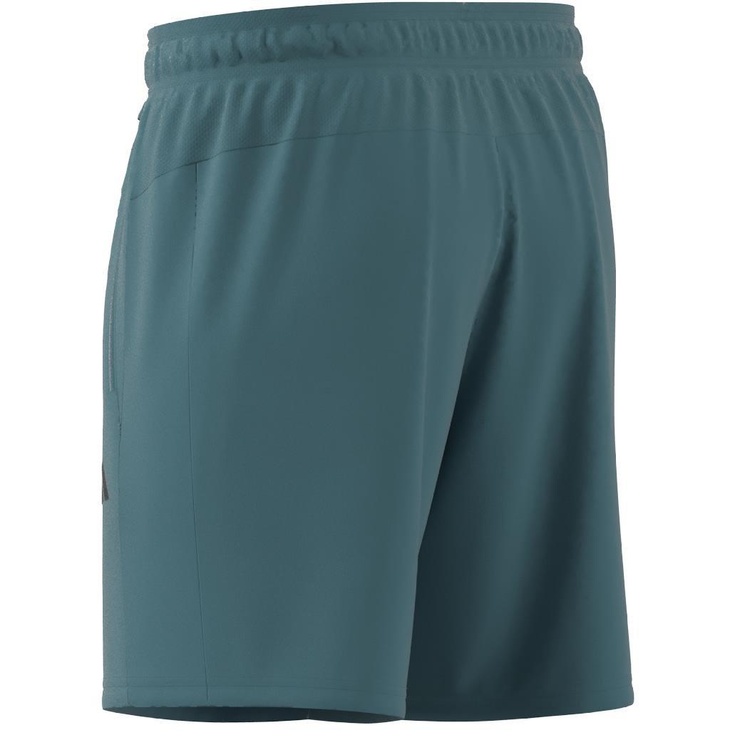 Train Essentials Woven Training Shorts, Turquoise, A901_ONE, large image number 9