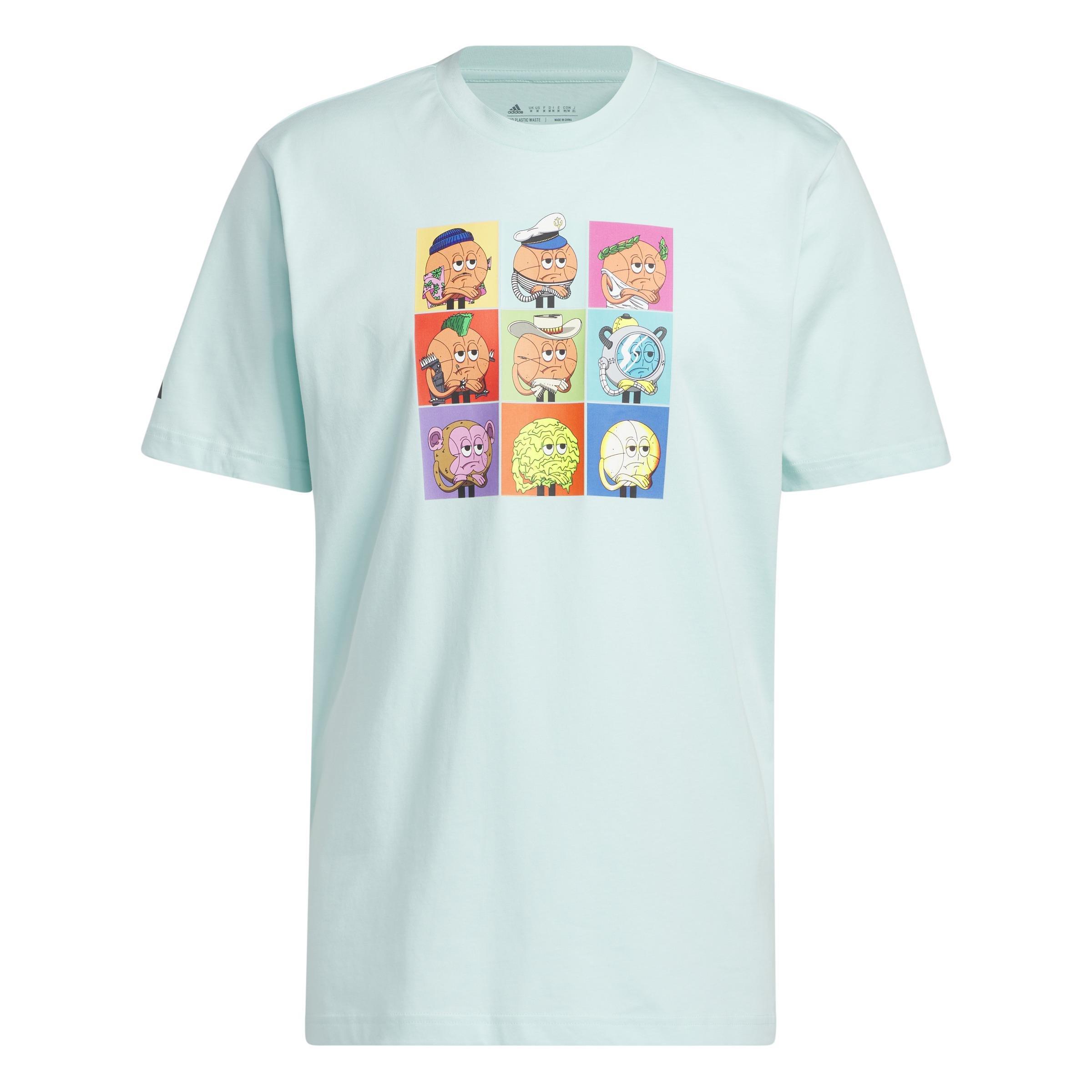 Metaverse Lil' Stripe Pfp T-Shirt, Turquoise, A901_ONE, large image number 2