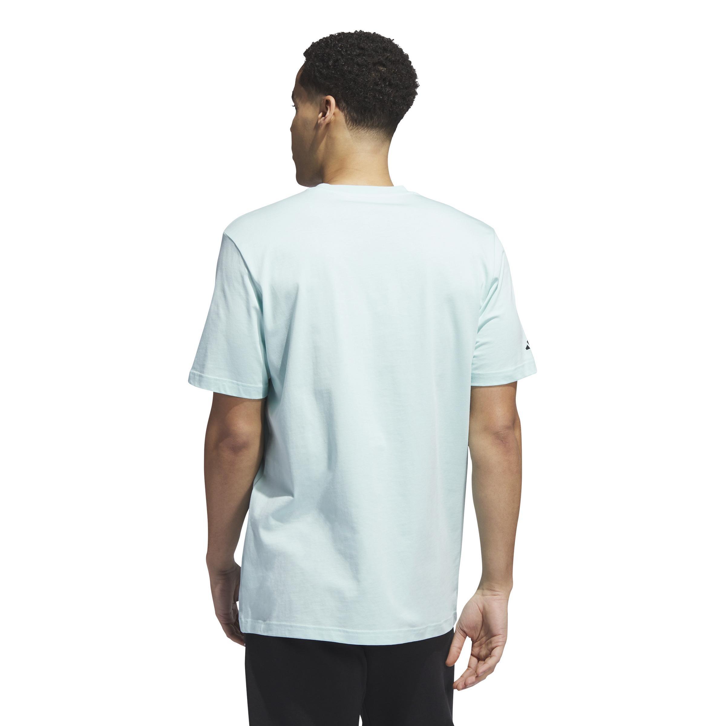 Metaverse Lil' Stripe Pfp T-Shirt, Turquoise, A901_ONE, large image number 3