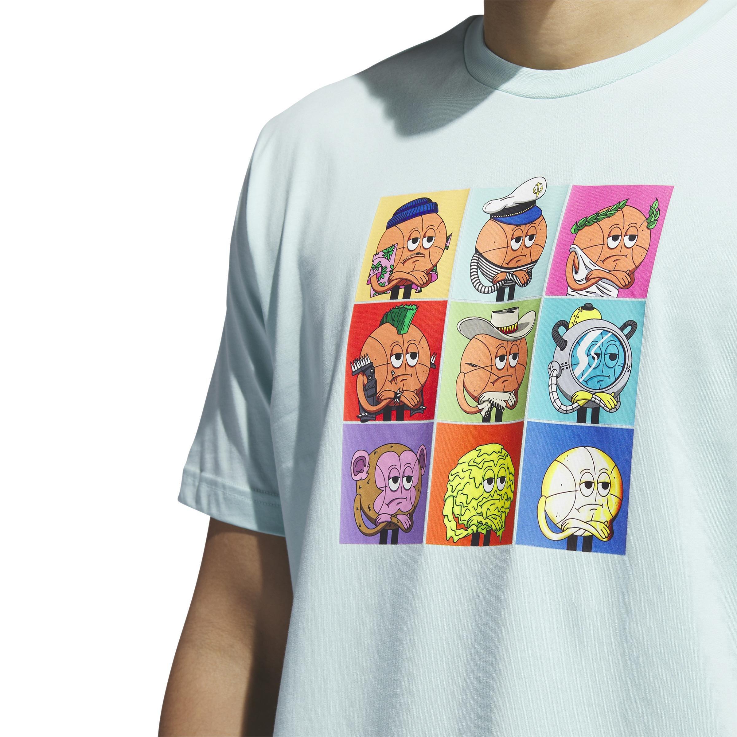 Metaverse Lil' Stripe Pfp T-Shirt, Turquoise, A901_ONE, large image number 5