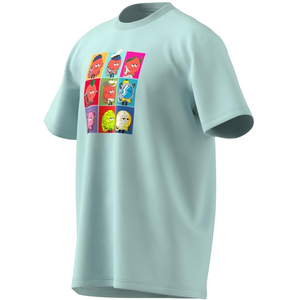 Metaverse Lil' Stripe Pfp T-Shirt, Turquoise, A901_ONE, large image number 10
