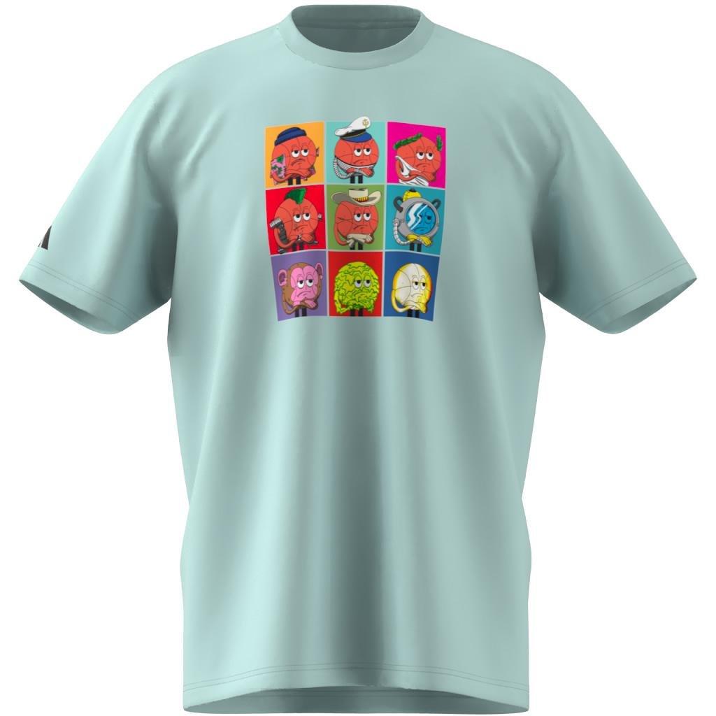 Metaverse Lil' Stripe Pfp T-Shirt, Turquoise, A901_ONE, large image number 12