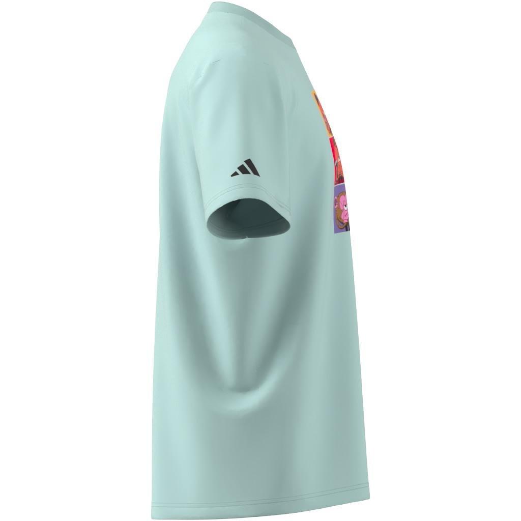 Metaverse Lil' Stripe Pfp T-Shirt, Turquoise, A901_ONE, large image number 13