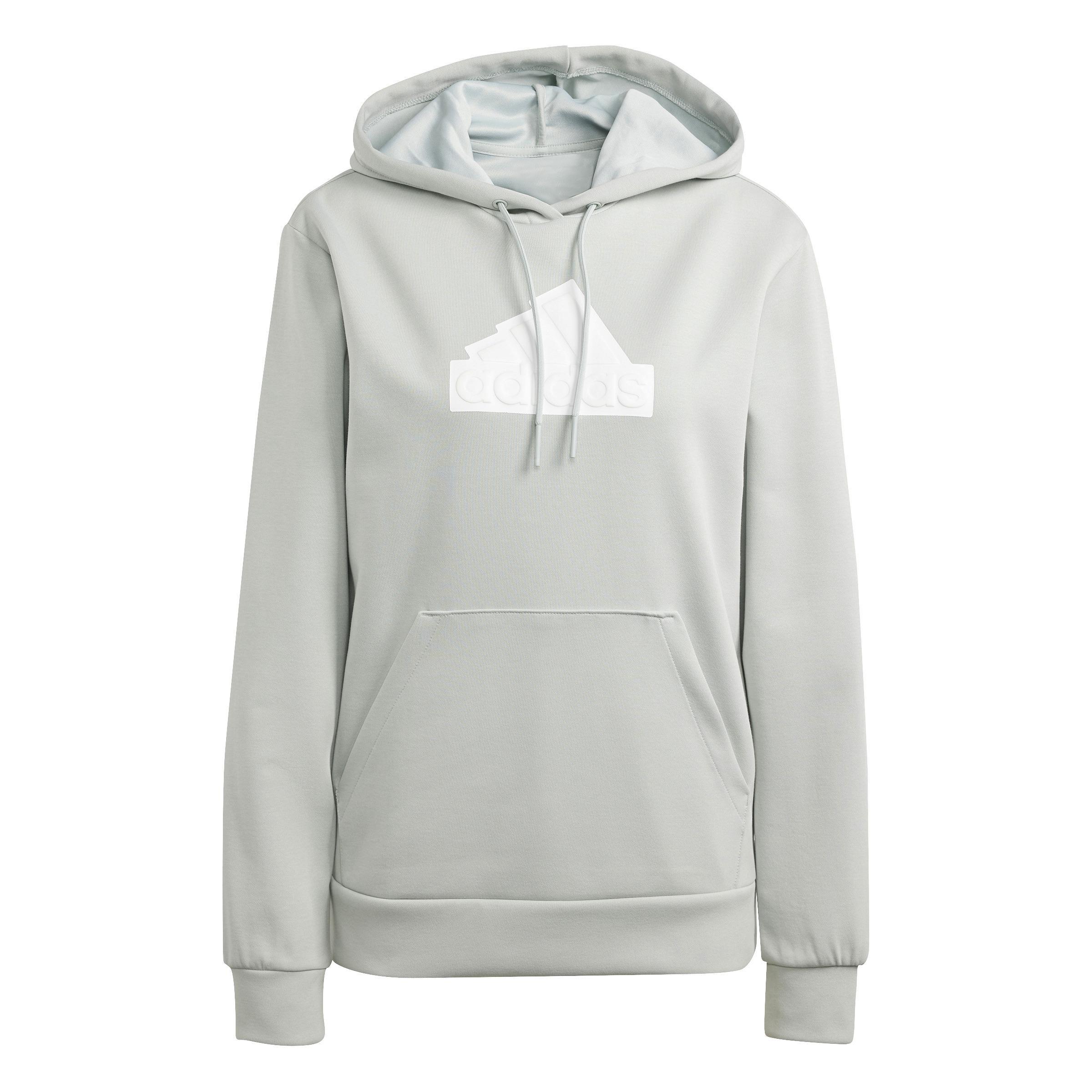 Future Icons Badge Of Sport Bomber Hoodie, Grey, A901_ONE, large image number 0
