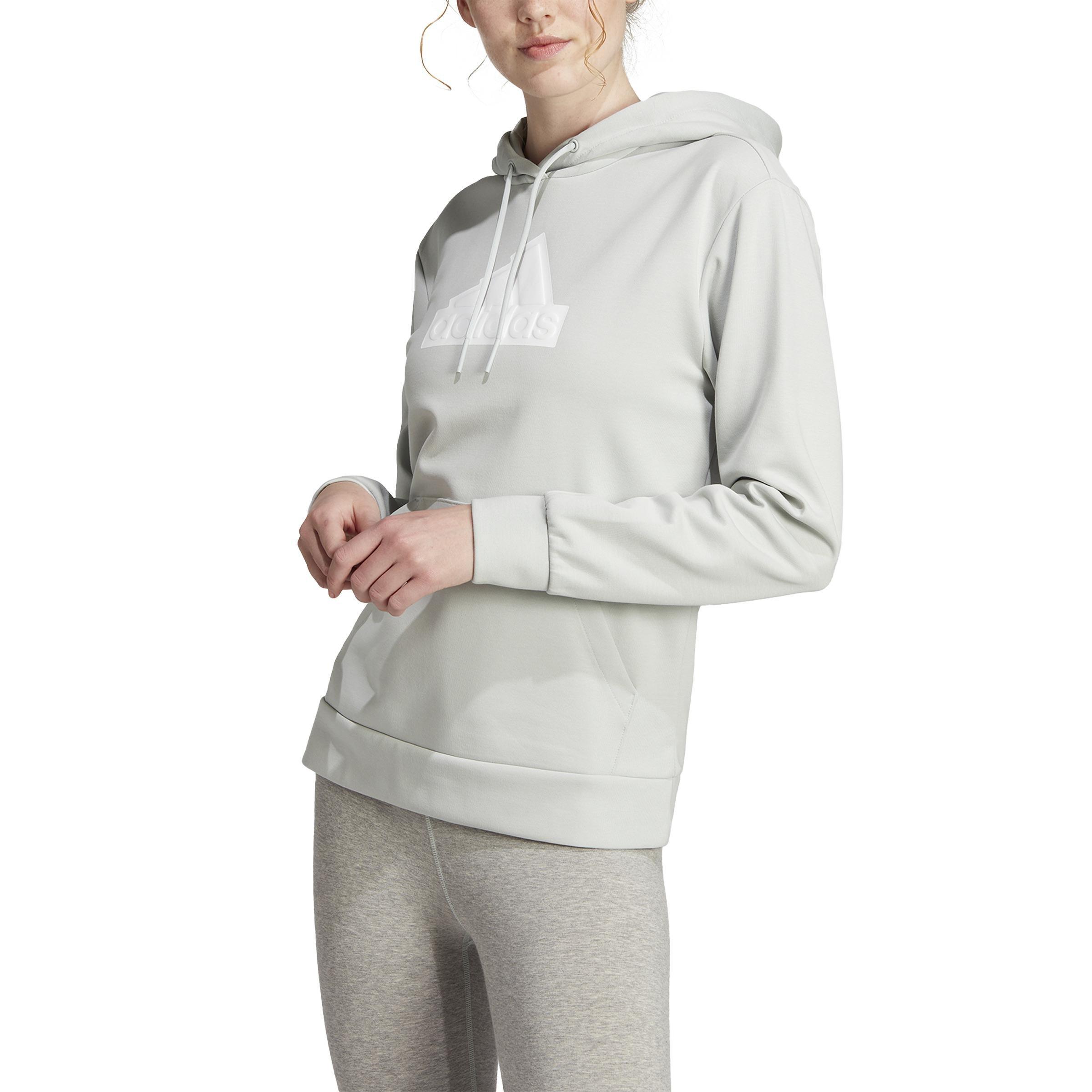 Future Icons Badge Of Sport Bomber Hoodie, Grey, A901_ONE, large image number 2