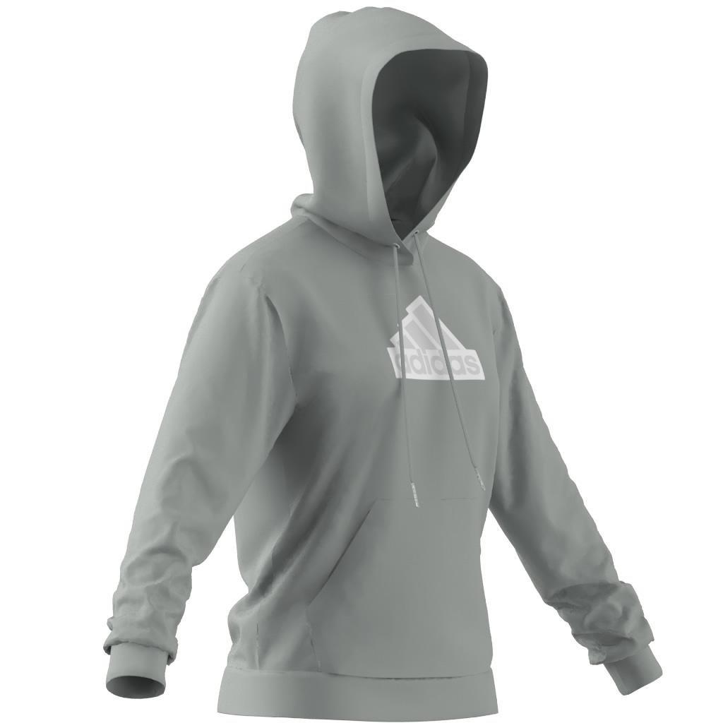 Future Icons Badge Of Sport Bomber Hoodie, Grey, A901_ONE, large image number 11