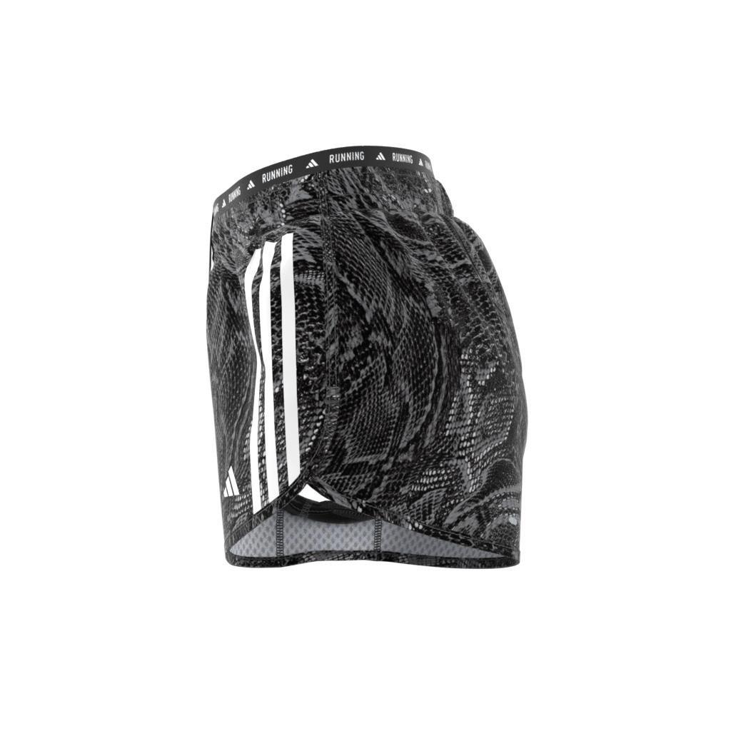 Own the Run Excite Allover Print AEROREADY Shorts, Black, A901_ONE, large image number 11