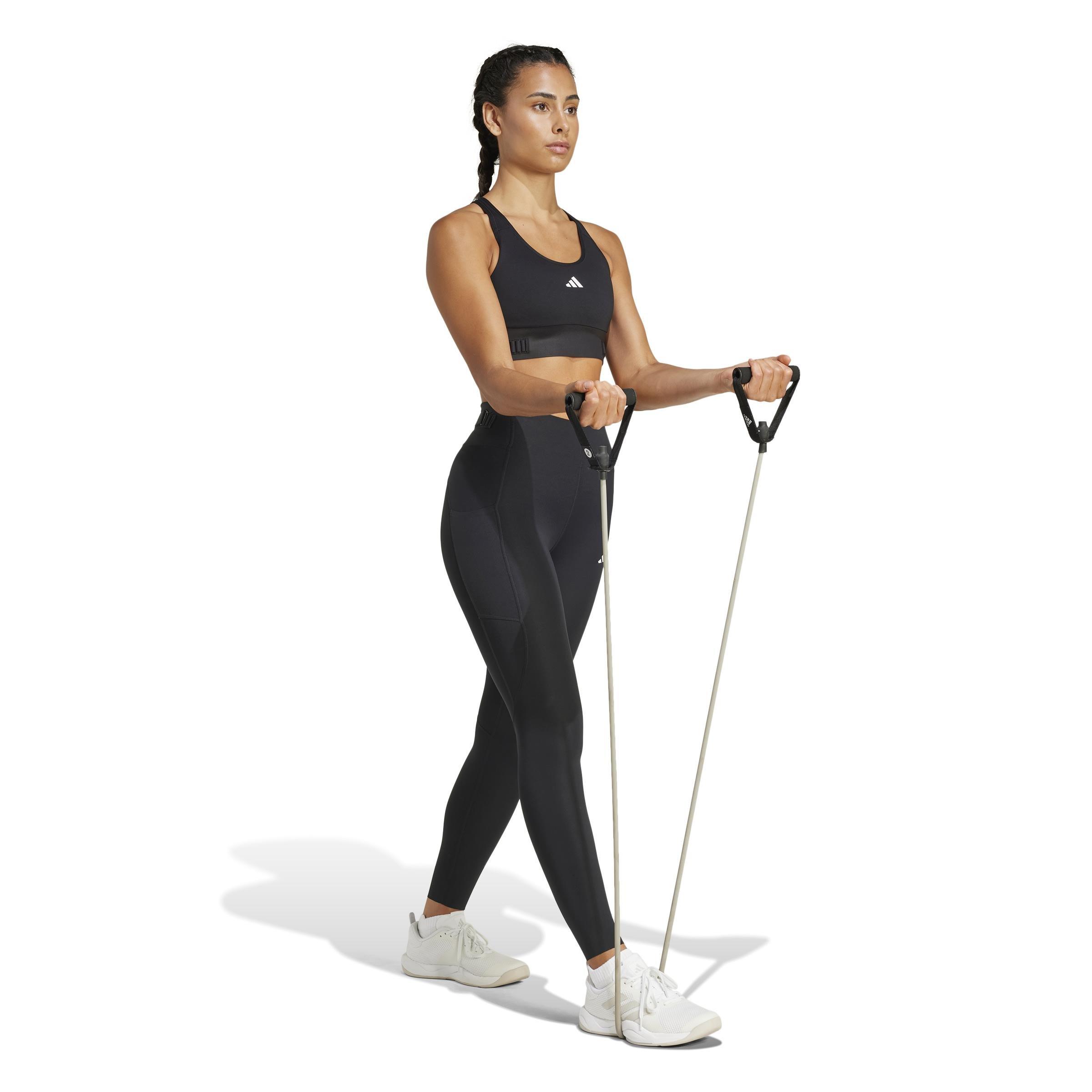 TECHFIT Adjuster 1/1 Leggings, Black, A901_ONE, large image number 5