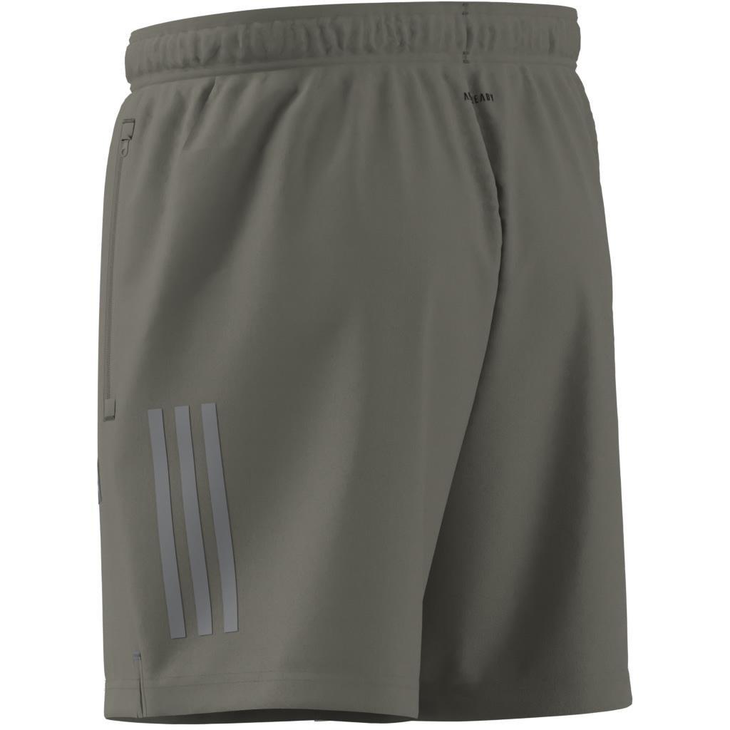 Gym+ Training 3-Stripes Woven Shorts, Green, A901_ONE, large image number 6