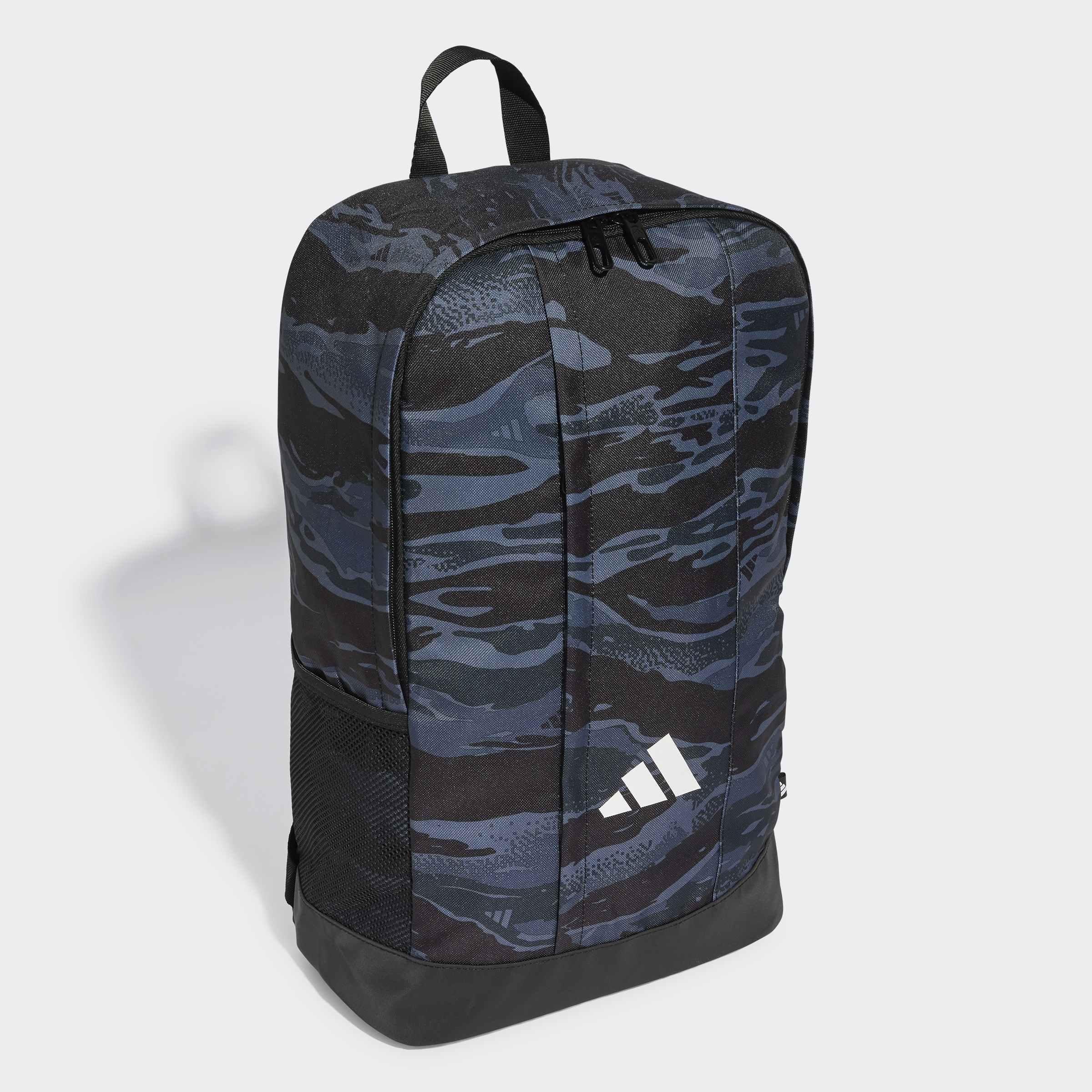 Unisex Linear Graphic Backpack, Grey, A901_ONE, large image number 3