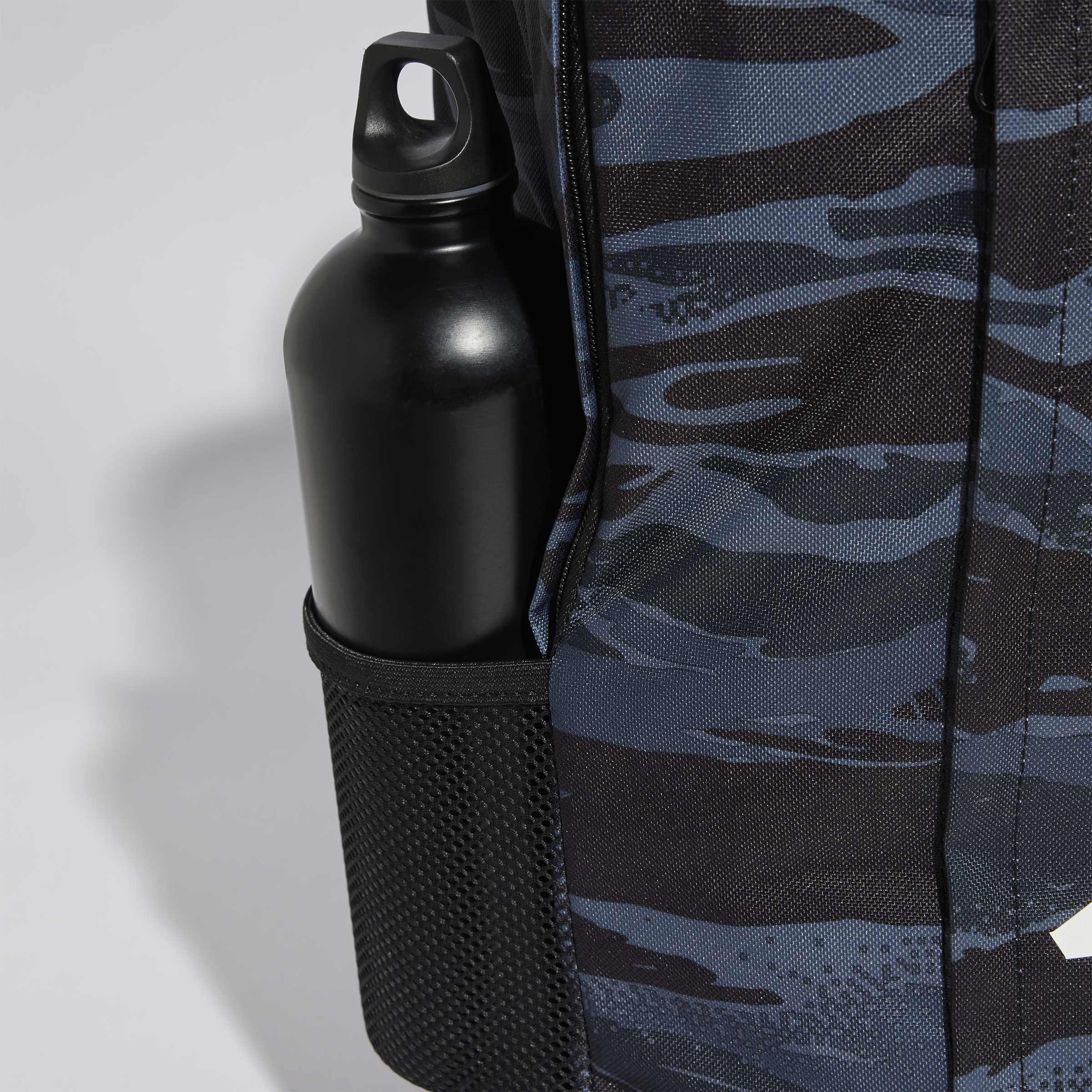 Unisex Linear Graphic Backpack, Grey, A901_ONE, large image number 11