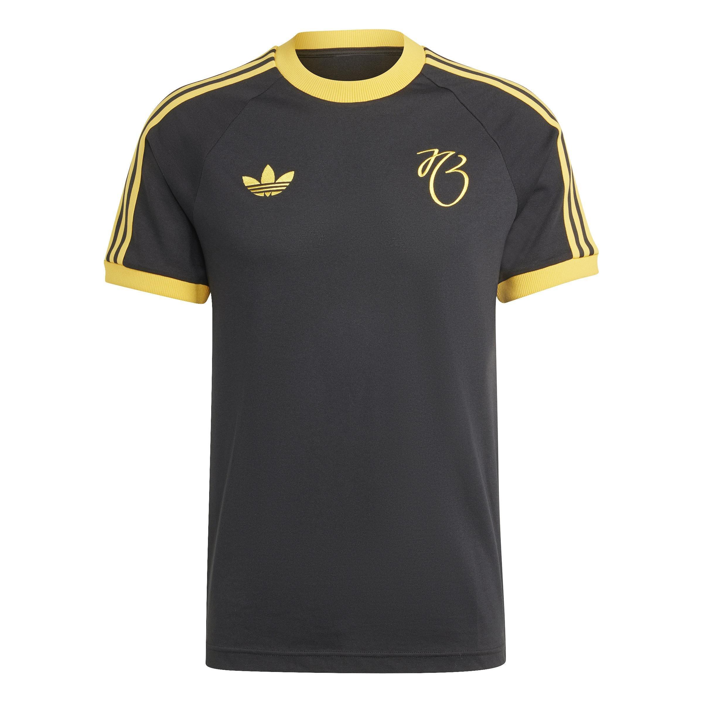 Jude Bellingham 3-Stripes T-Shirt, Black, A901_ONE, large image number 0