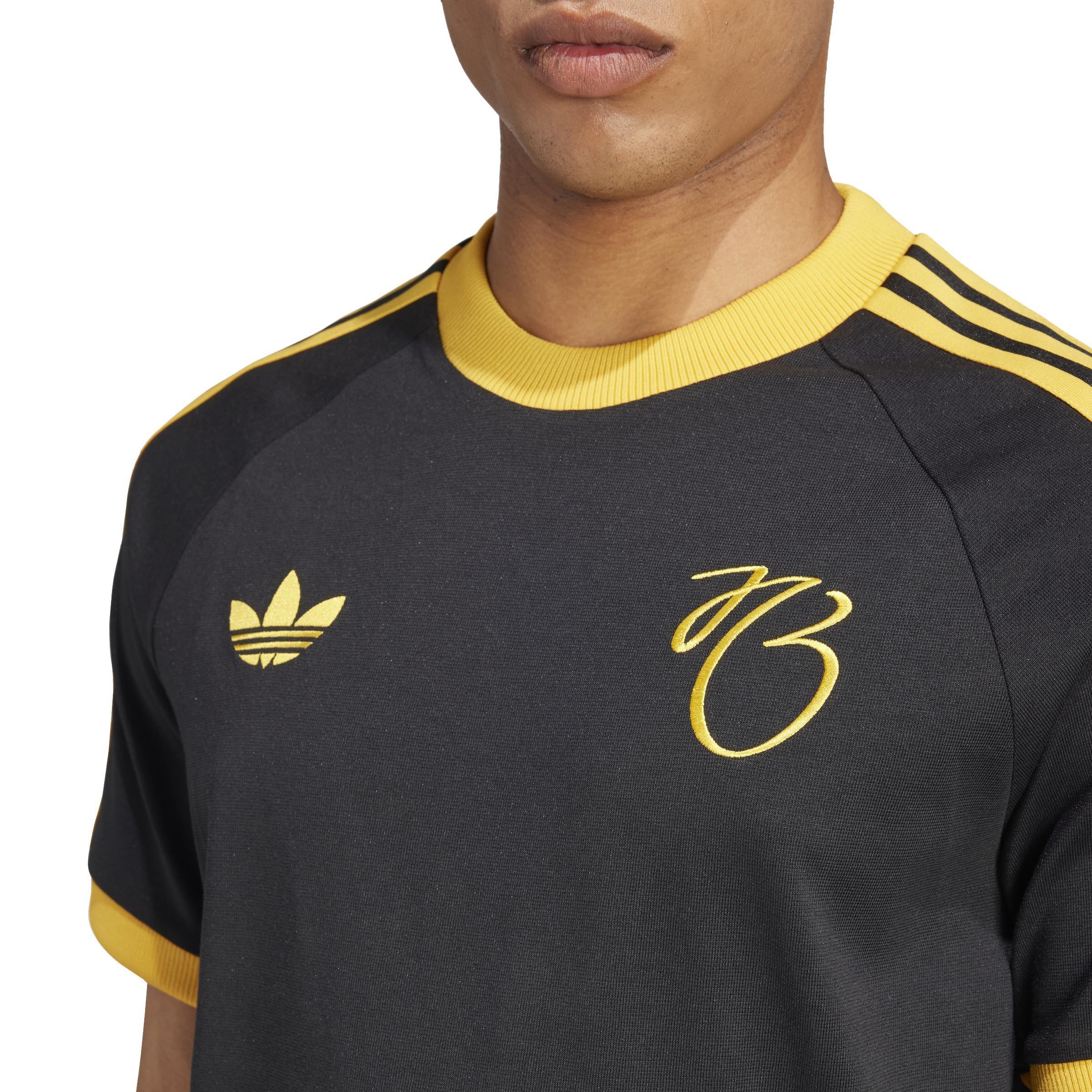 Jude Bellingham 3-Stripes T-Shirt, Black, A901_ONE, large image number 4