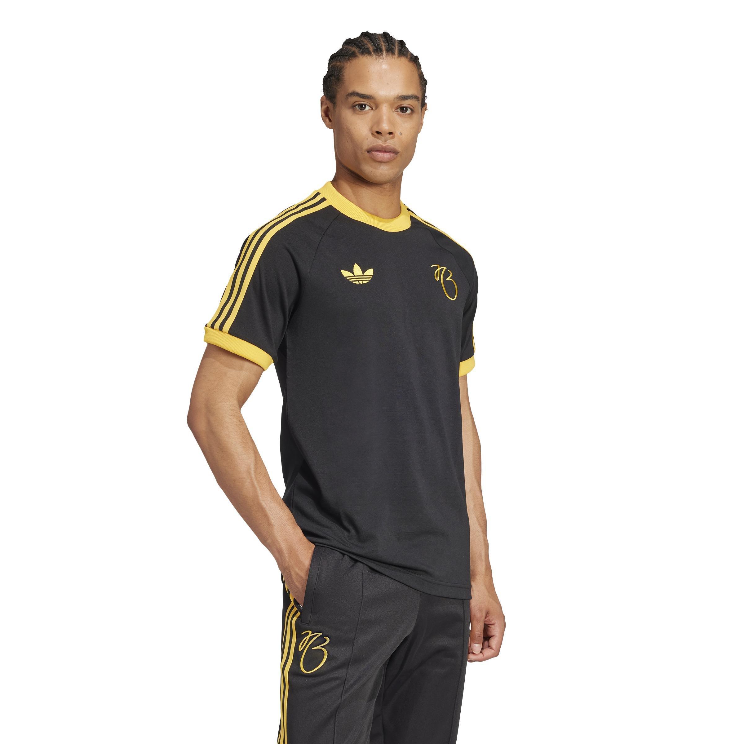 Jude Bellingham 3-Stripes T-Shirt, Black, A901_ONE, large image number 6