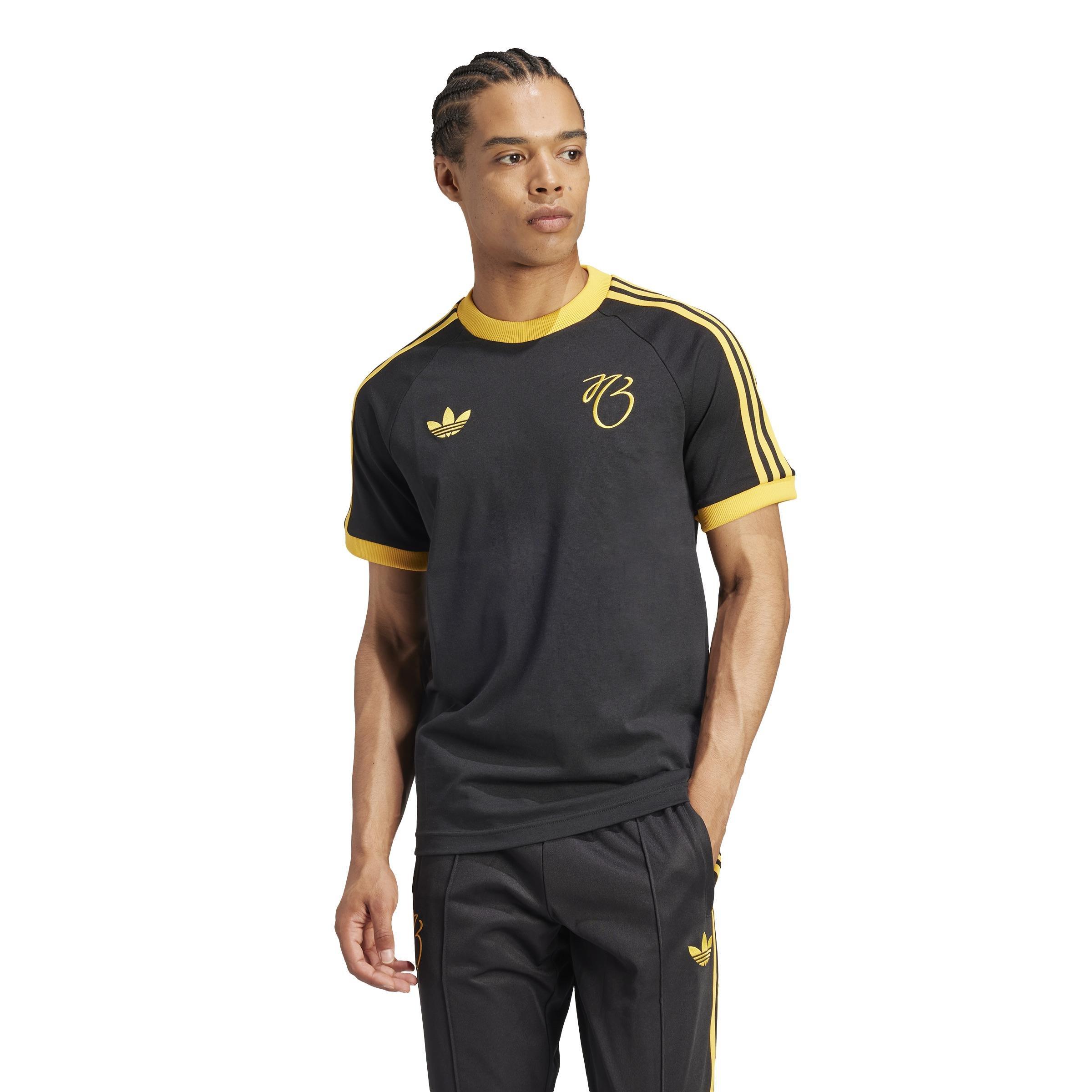 Jude Bellingham 3-Stripes T-Shirt, Black, A901_ONE, large image number 7