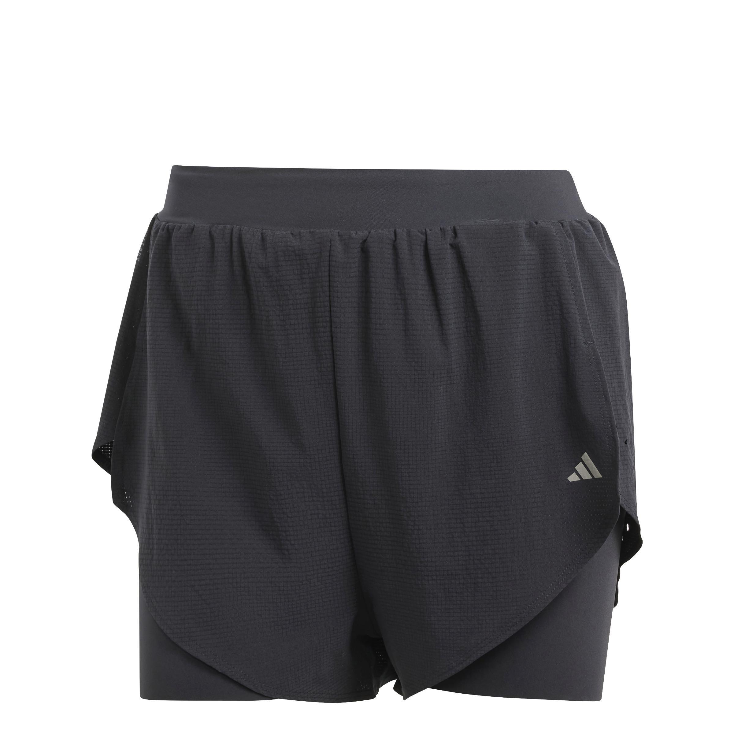 Designed For Training Heat.Rdy Hiit 2-In-1 Shorts, Black