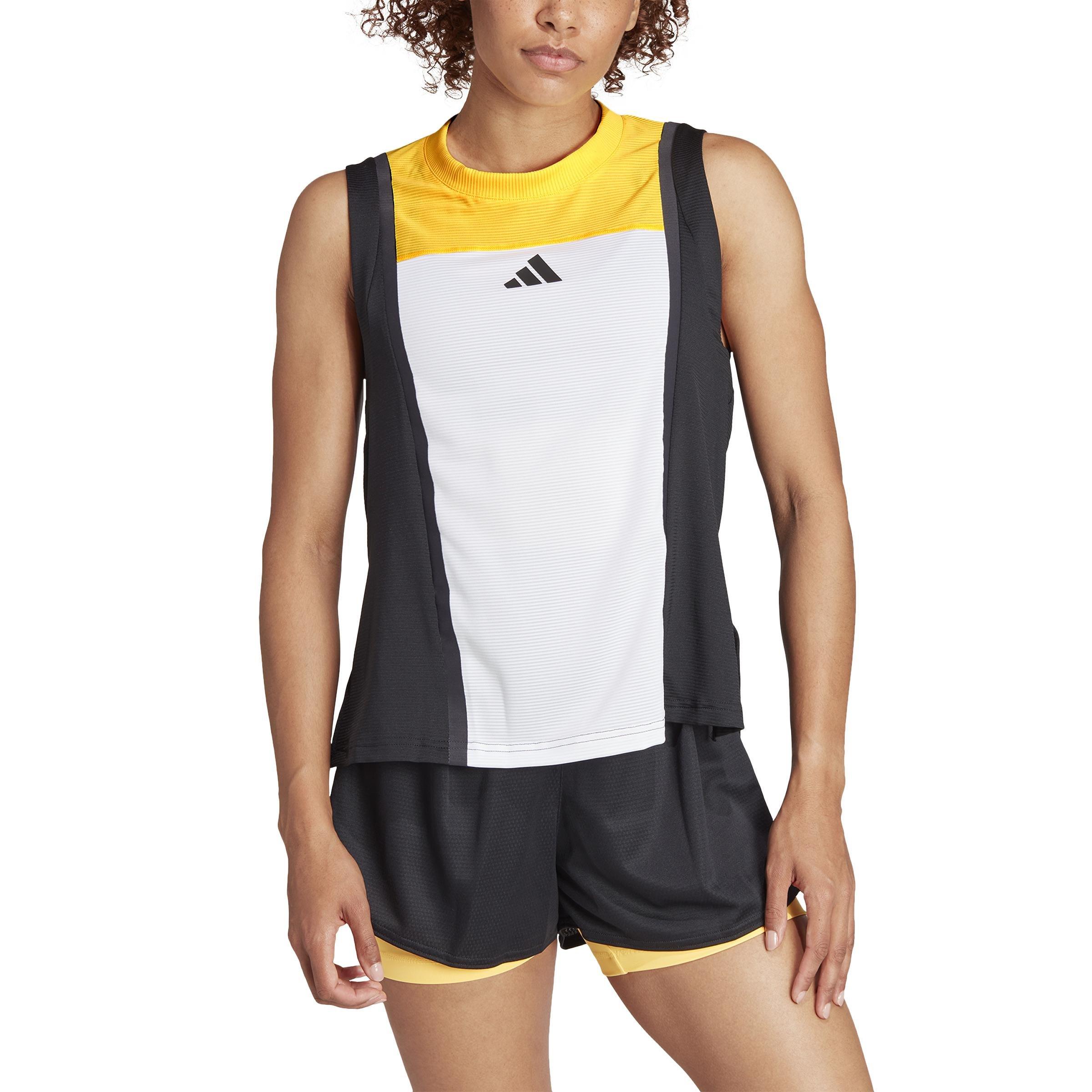 Tennis Heat.Rdy Pro Match Tank Top, White, A901_ONE, large image number 1