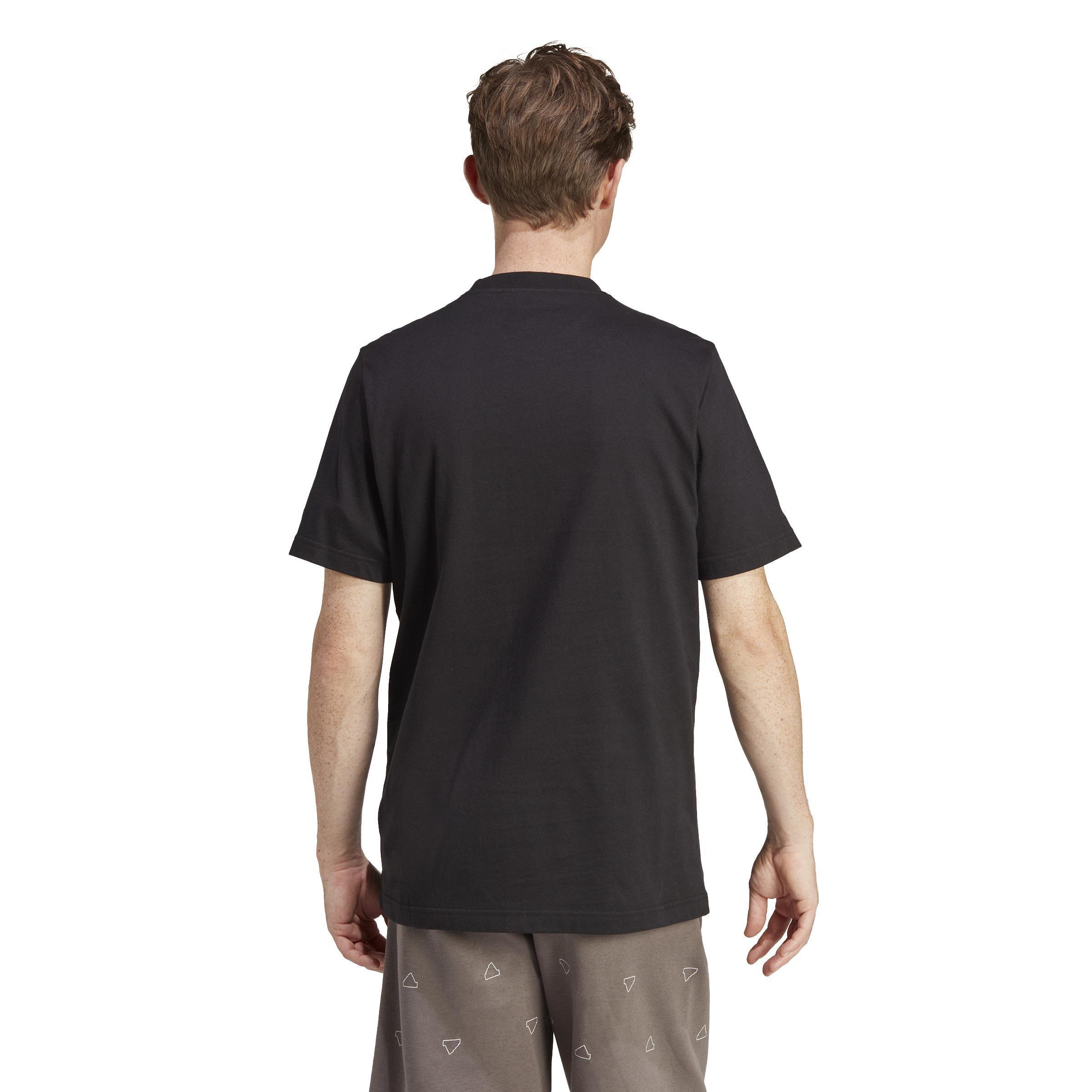 Folded Badge Graphic T-Shirt, Black, A901_ONE, large image number 3