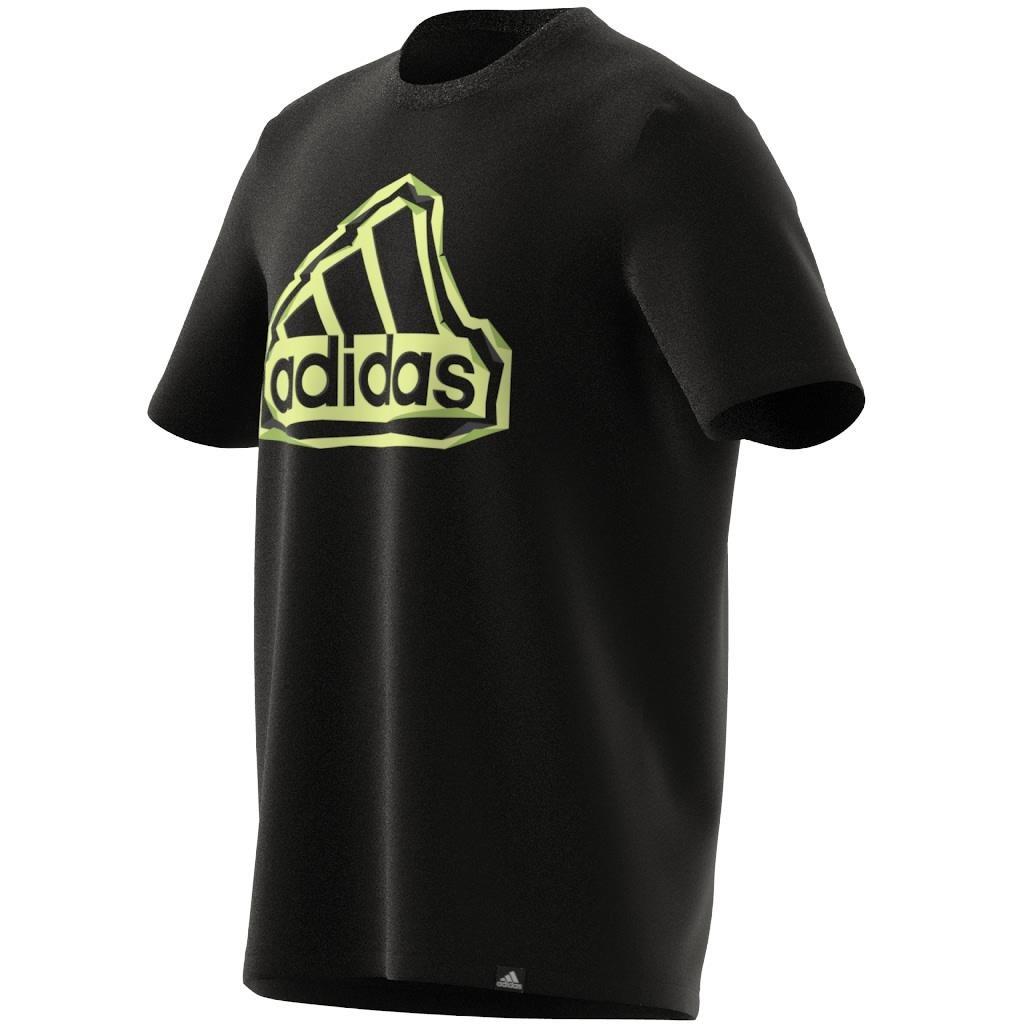 Folded Badge Graphic T-Shirt, Black, A901_ONE, large image number 11