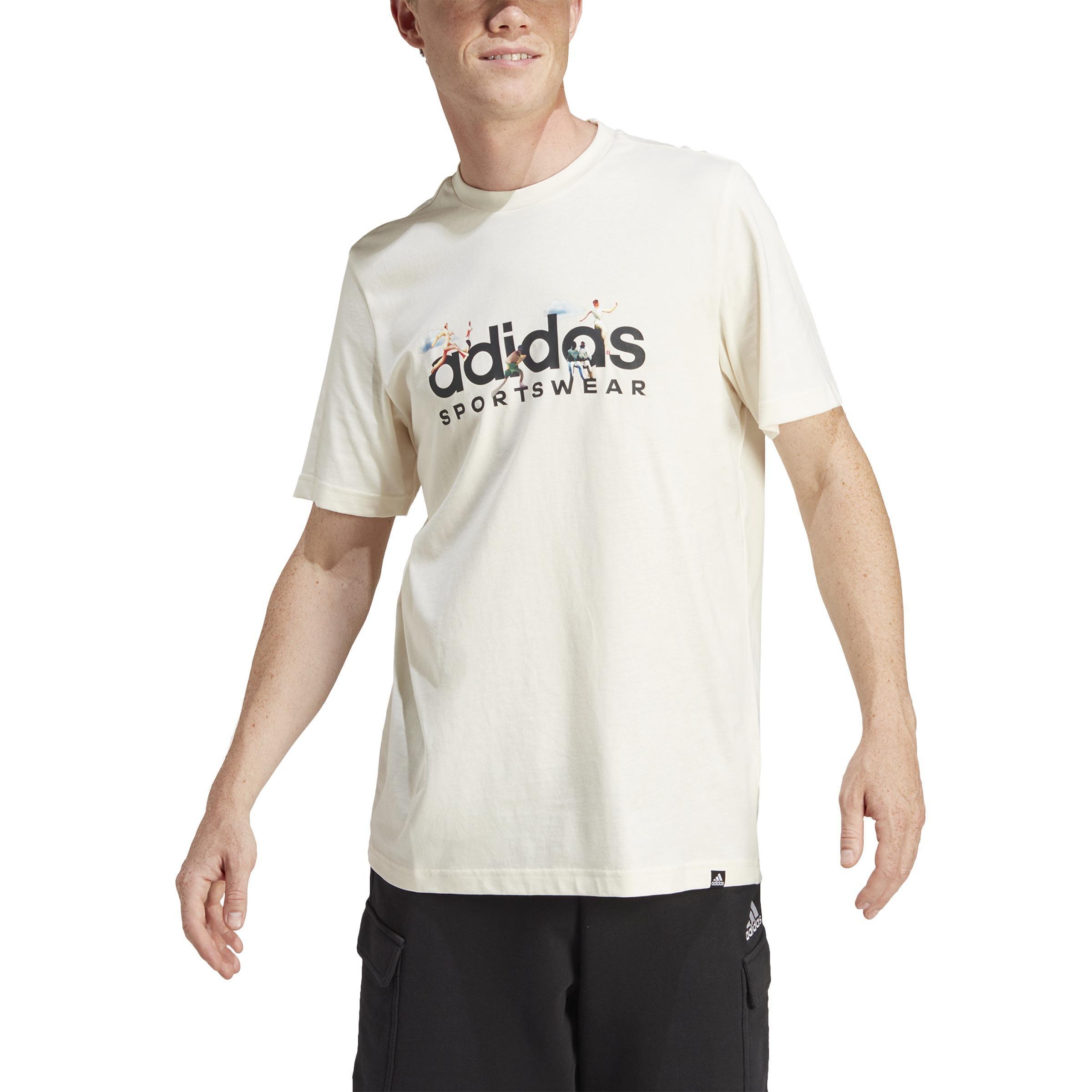Landscape Sportswear Graphic T-Shirt, White, A901_ONE, large image number 0