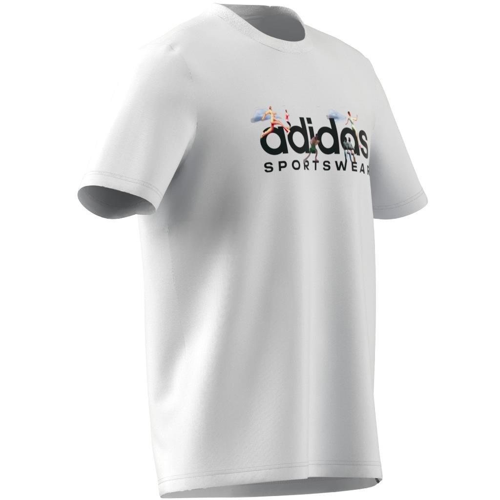 Landscape Sportswear Graphic T-Shirt, White, A901_ONE, large image number 10