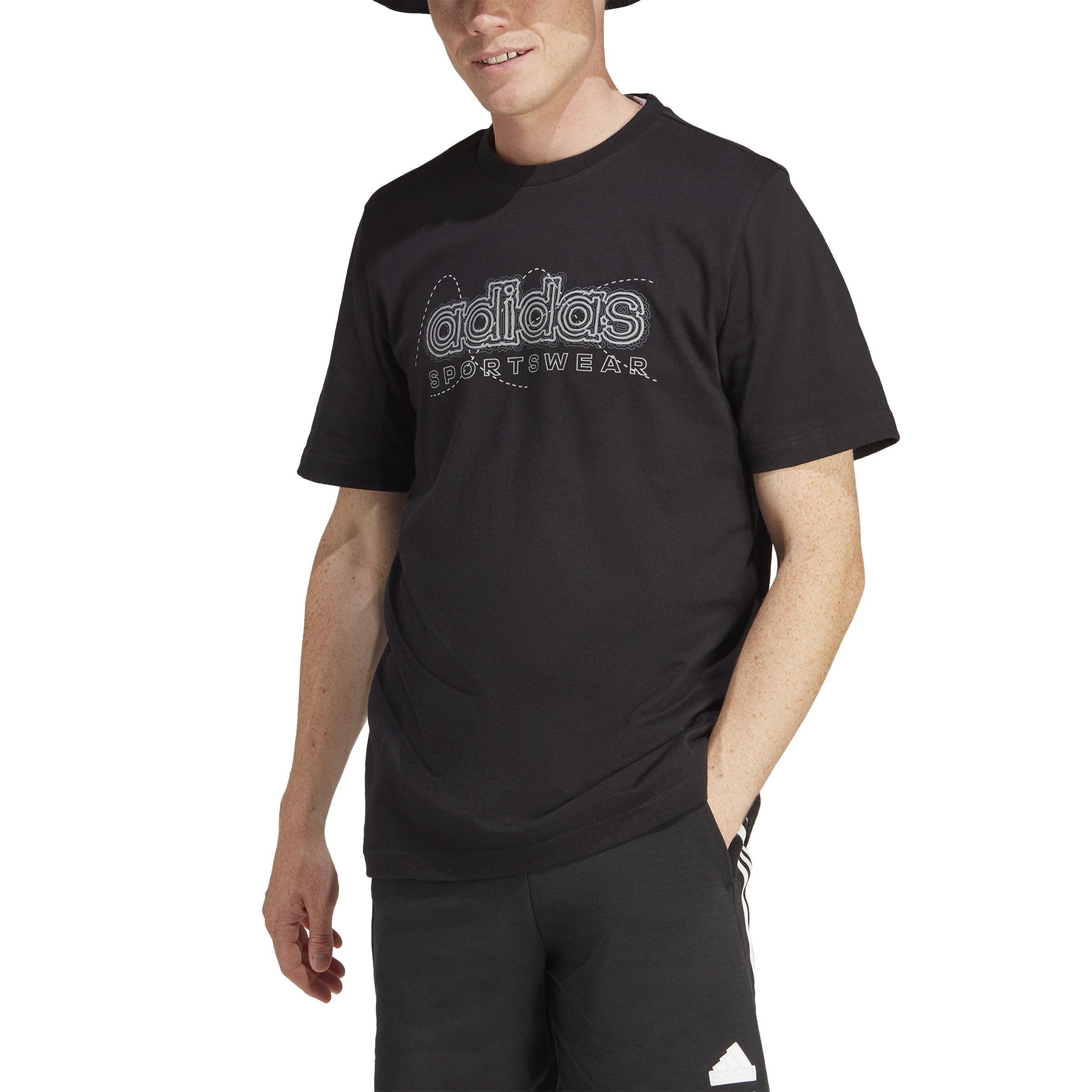 Growth Sportswear Graphic T-Shirt, Black, A901_ONE, large image number 0