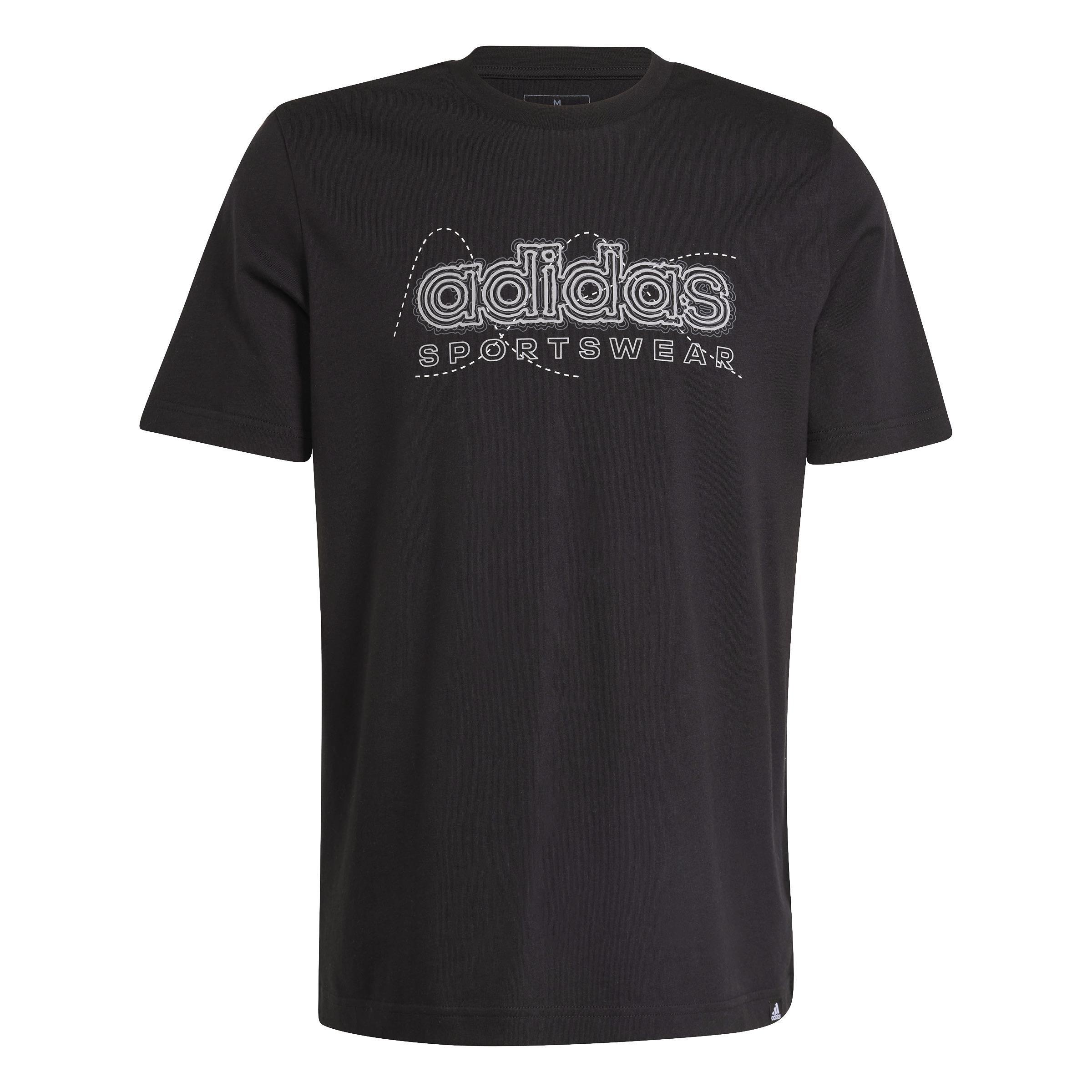 Growth Sportswear Graphic T-Shirt, Black, A901_ONE, large image number 1