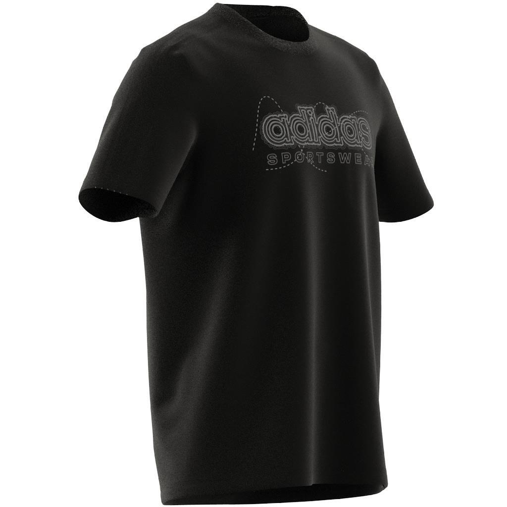 Growth Sportswear Graphic T-Shirt, Black, A901_ONE, large image number 7