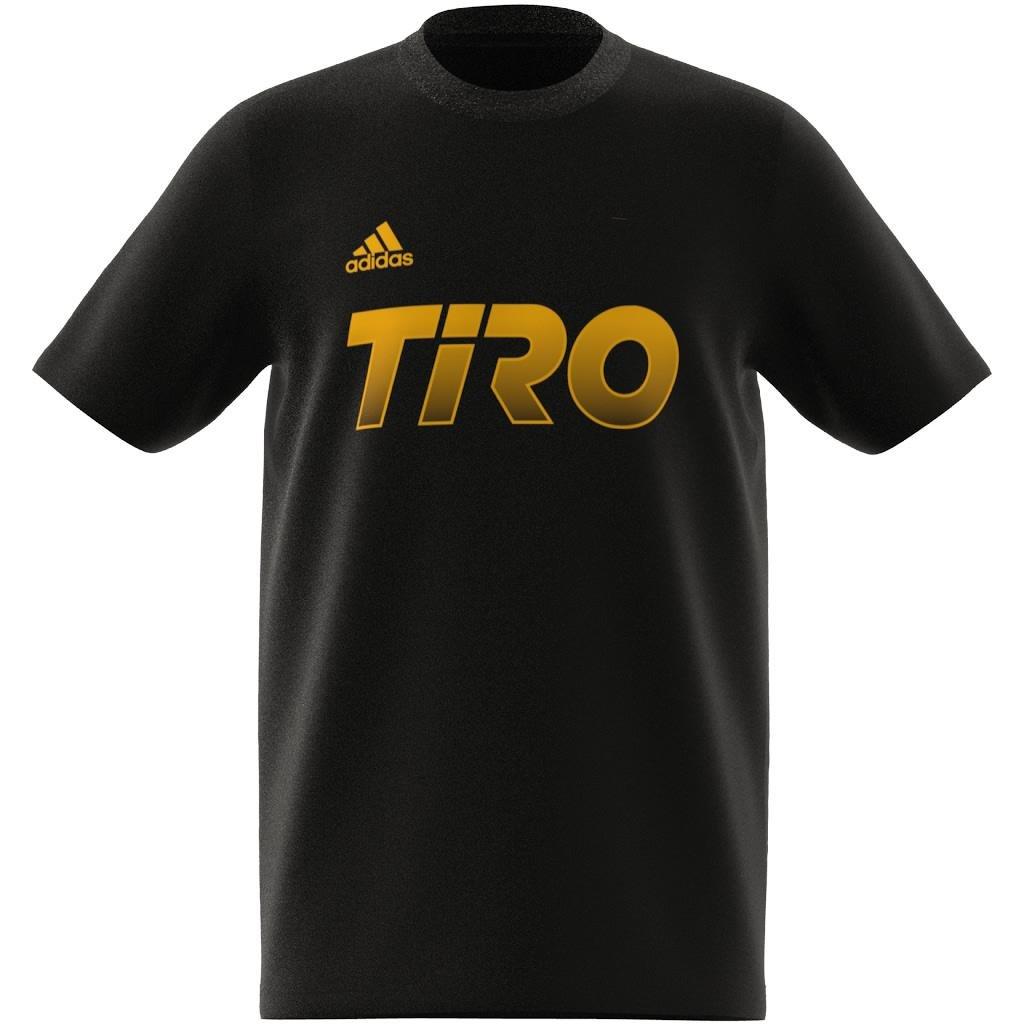 Unisex Kids House Of Tiro Graphic T-Shirt, Black, , large image number 10