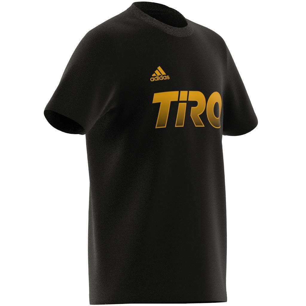 Unisex Kids House Of Tiro Graphic T-Shirt, Black, , large image number 11