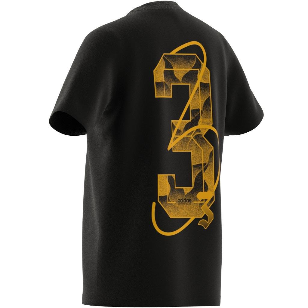 Unisex Kids House Of Tiro Graphic T-Shirt, Black, , large image number 13