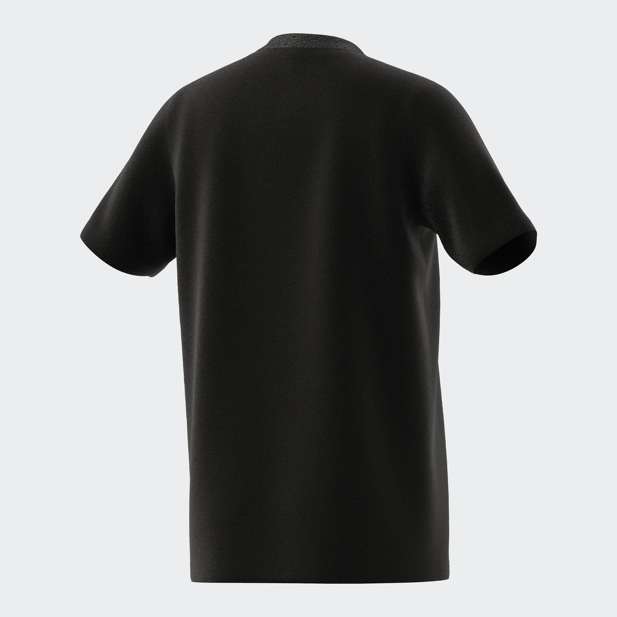 Unisex Kids Printed T-Shirt, Black, A901_ONE, medium
