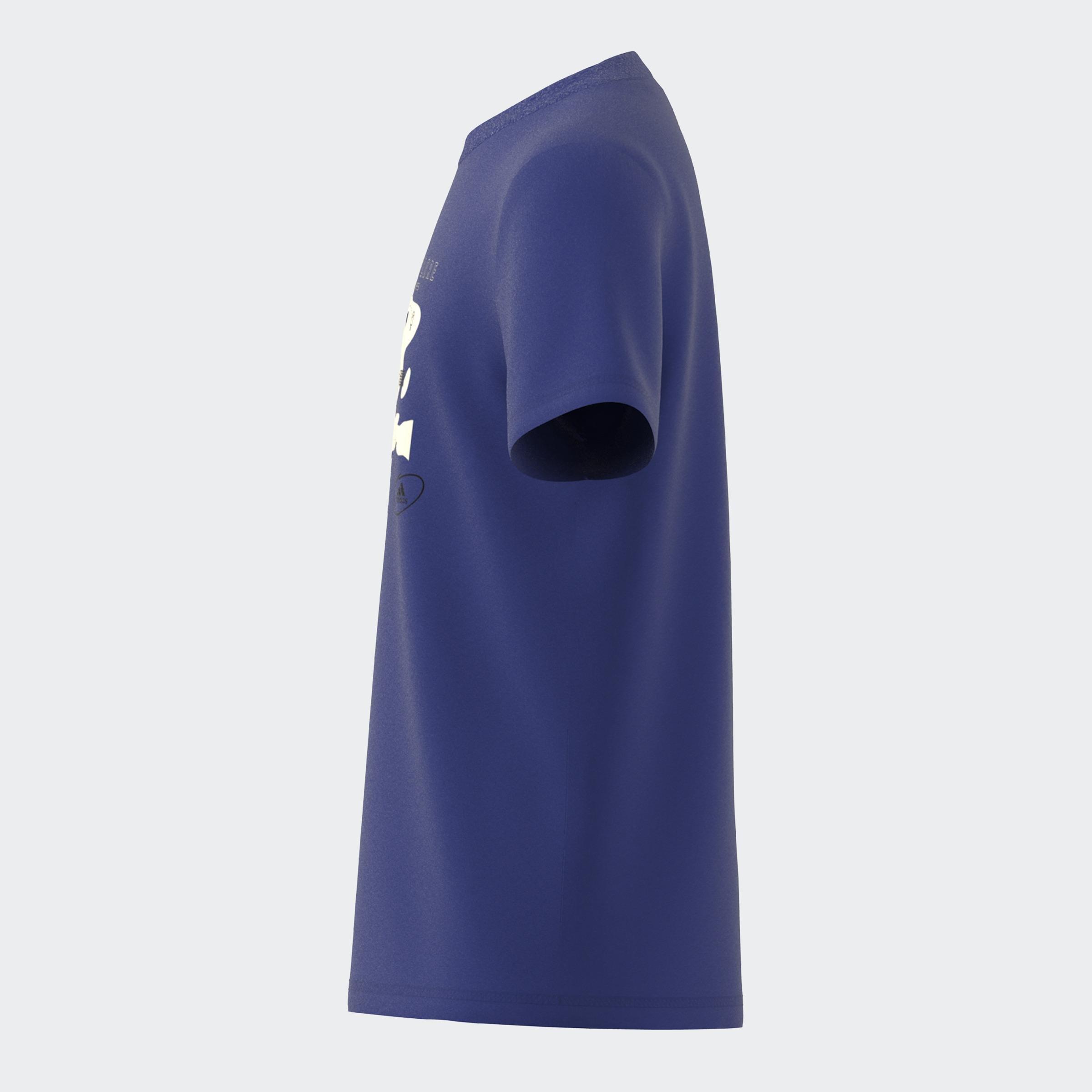 Unisex Kids Printed T-Shirt, Blue, , large image number 3