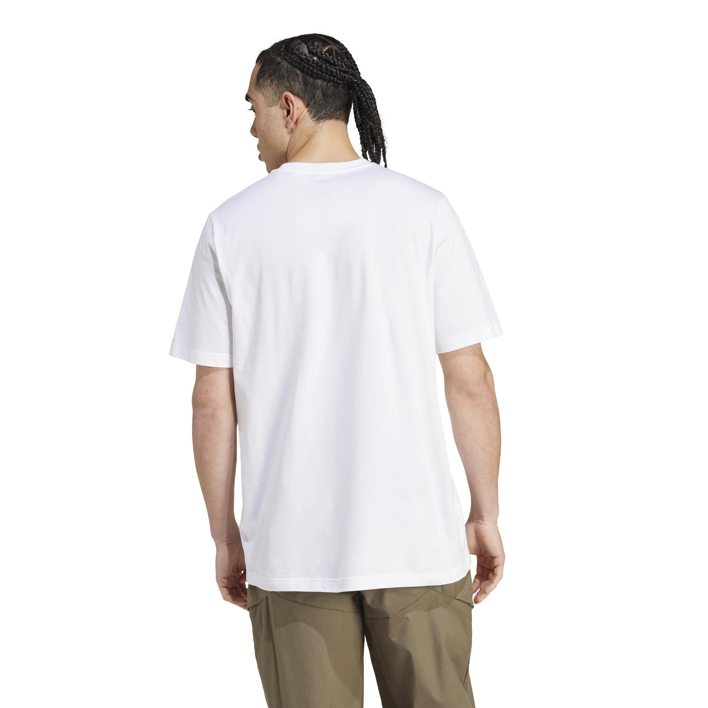Terrex Graphic United By Summits T-Shirt, White, A901_ONE, large image number 3
