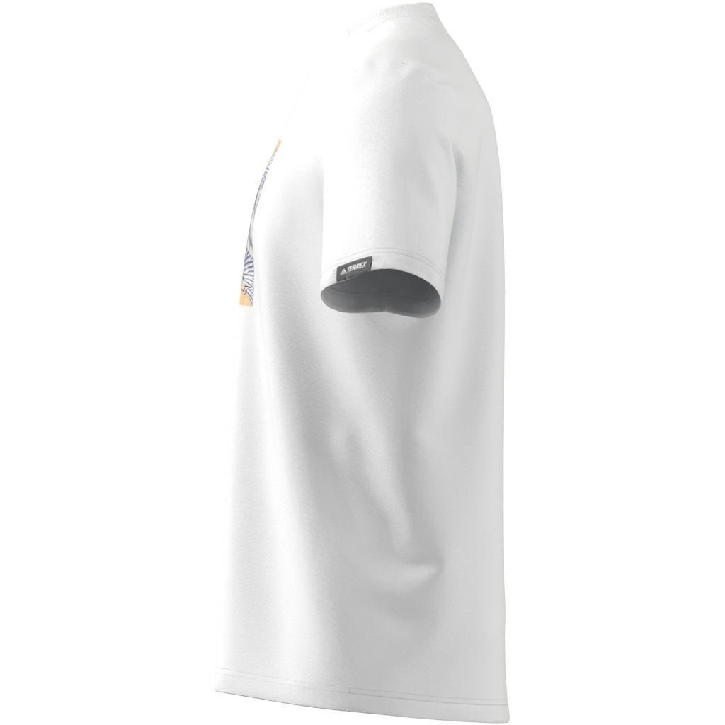 Terrex Graphic United By Summits T-Shirt, White, A901_ONE, large image number 7
