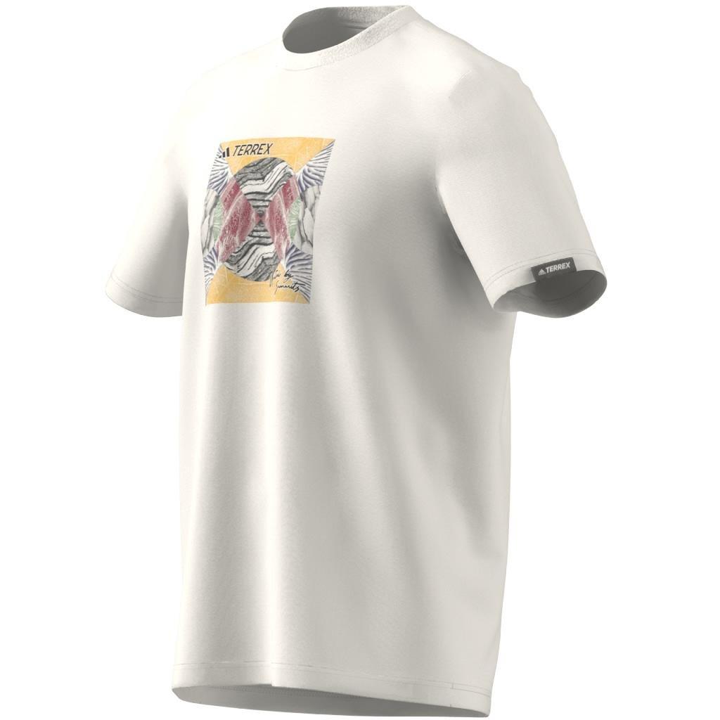 Terrex Graphic United By Summits T-Shirt, White, A901_ONE, large image number 9