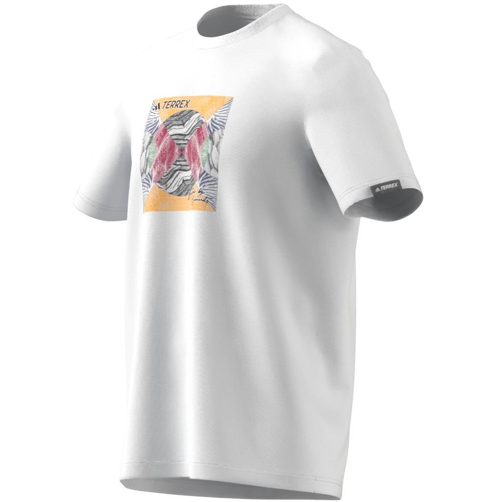Terrex Graphic United By Summits T-Shirt, White, A901_ONE, large image number 11