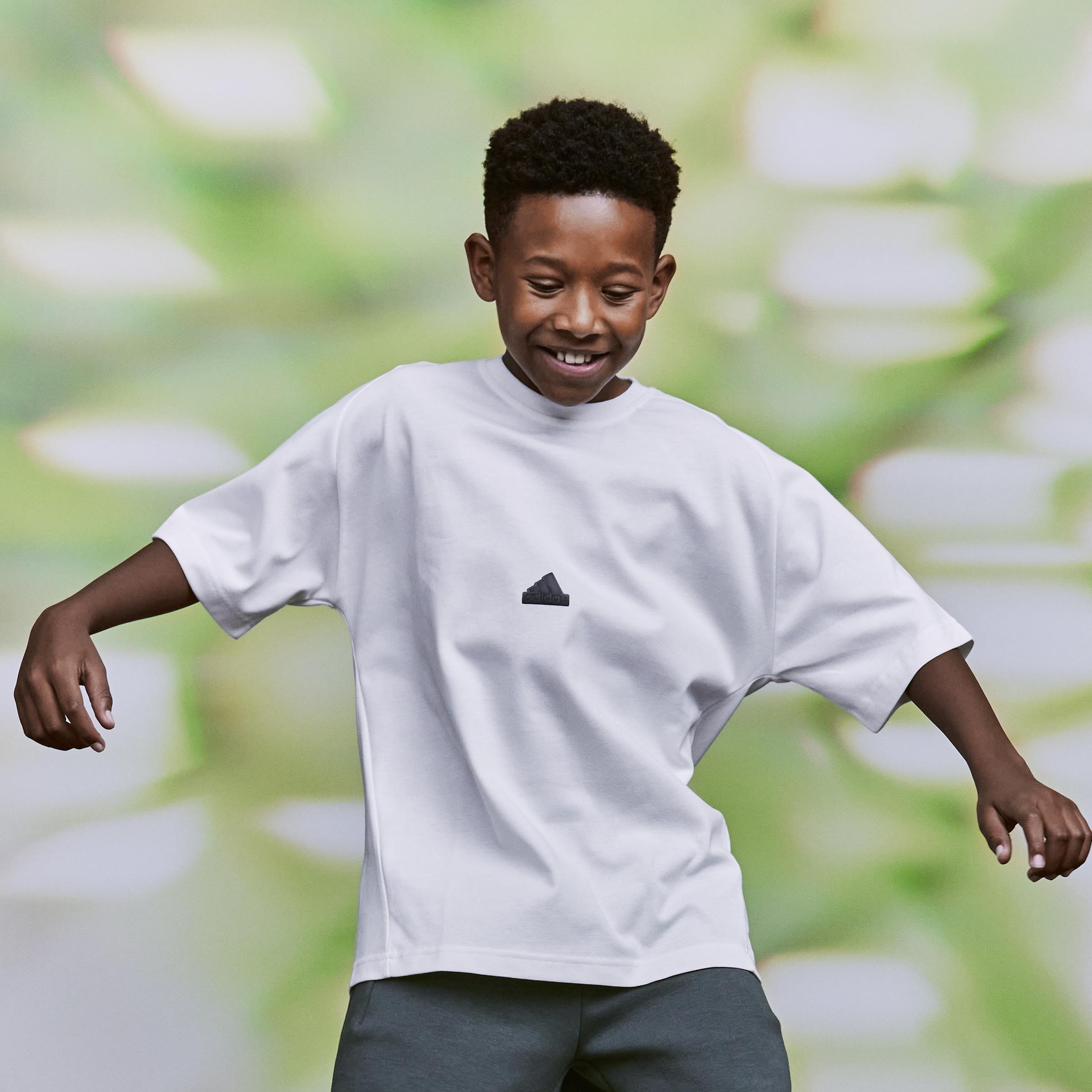 Unisex Kids Z.N.E. T-Shirt, White, , large image number 11