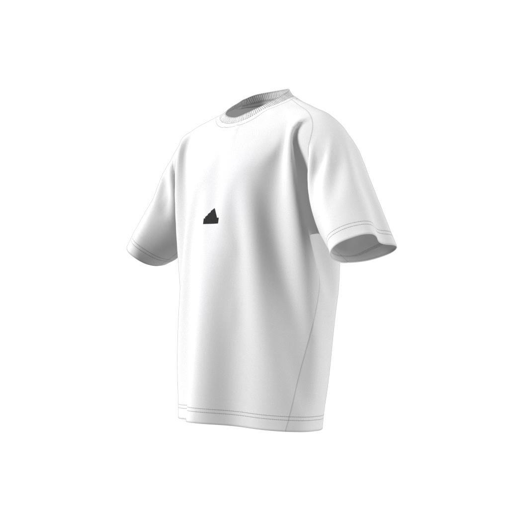 Unisex Kids Z.N.E. T-Shirt, White, A901_ONE, large image number 13