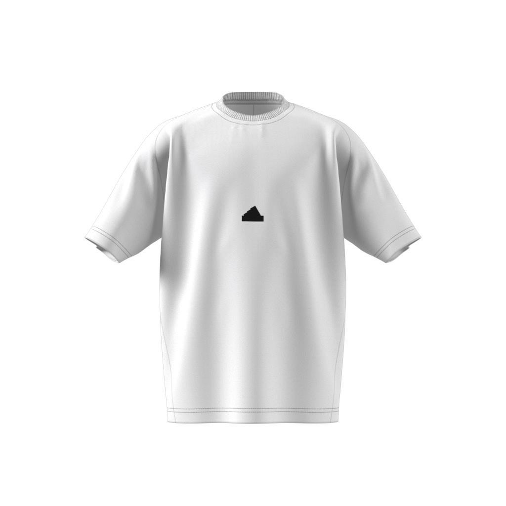 Unisex Kids Z.N.E. T-Shirt, White, A901_ONE, large image number 14