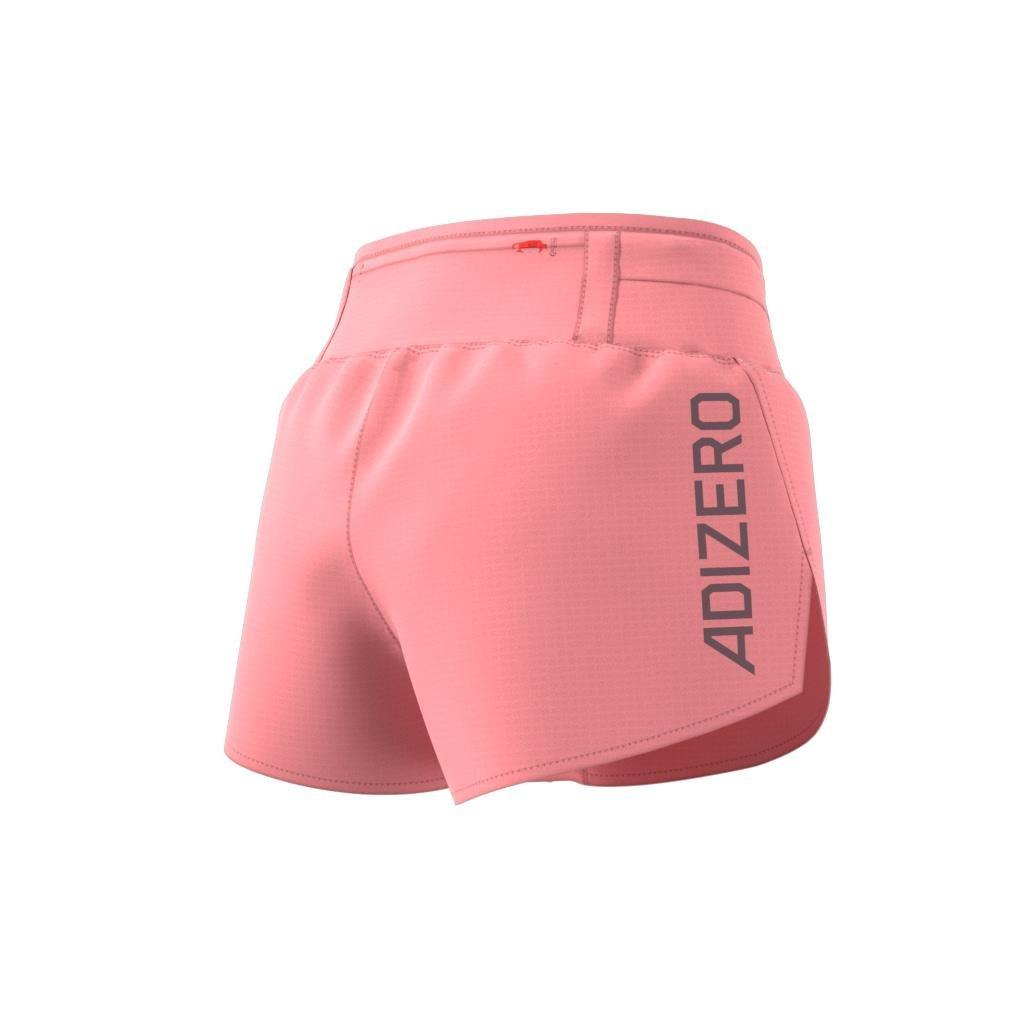 Adizero Running Gel Short, Pink, , large image number 9