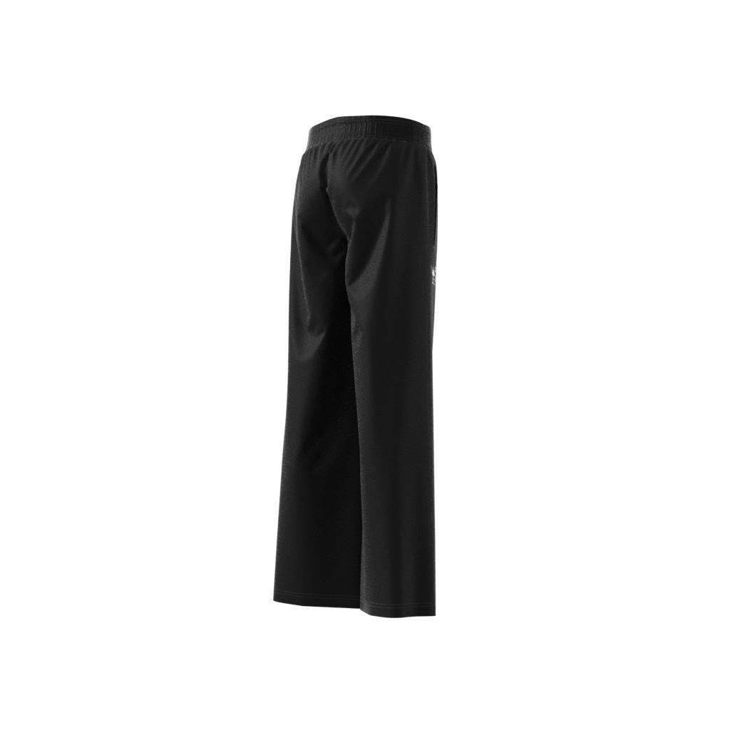 Unisex Kids Hello Kitty Sst Wide Leg Tracksuit Bottoms, Black, A901_ONE, large image number 8